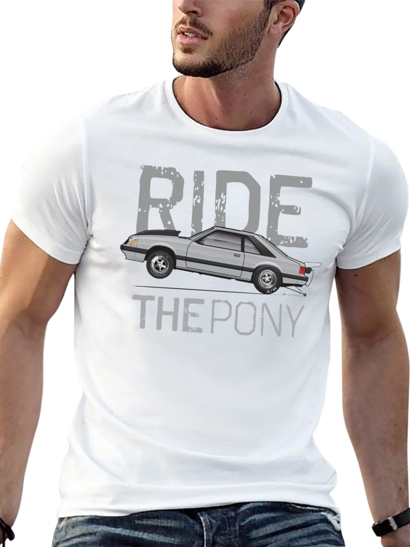 Ride the Pony T-Shirt - Classic Car Tee
