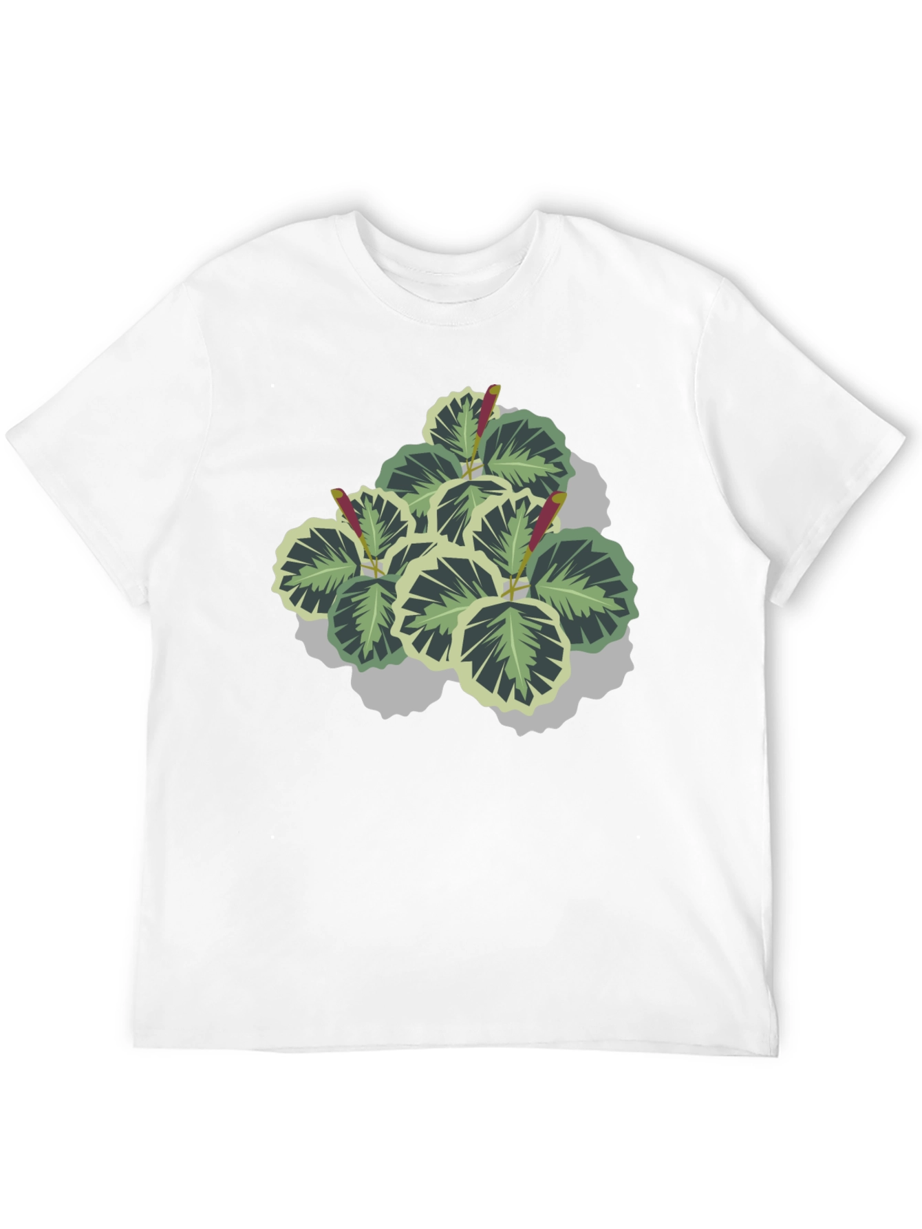 Plant Graphic Black T-Shirt