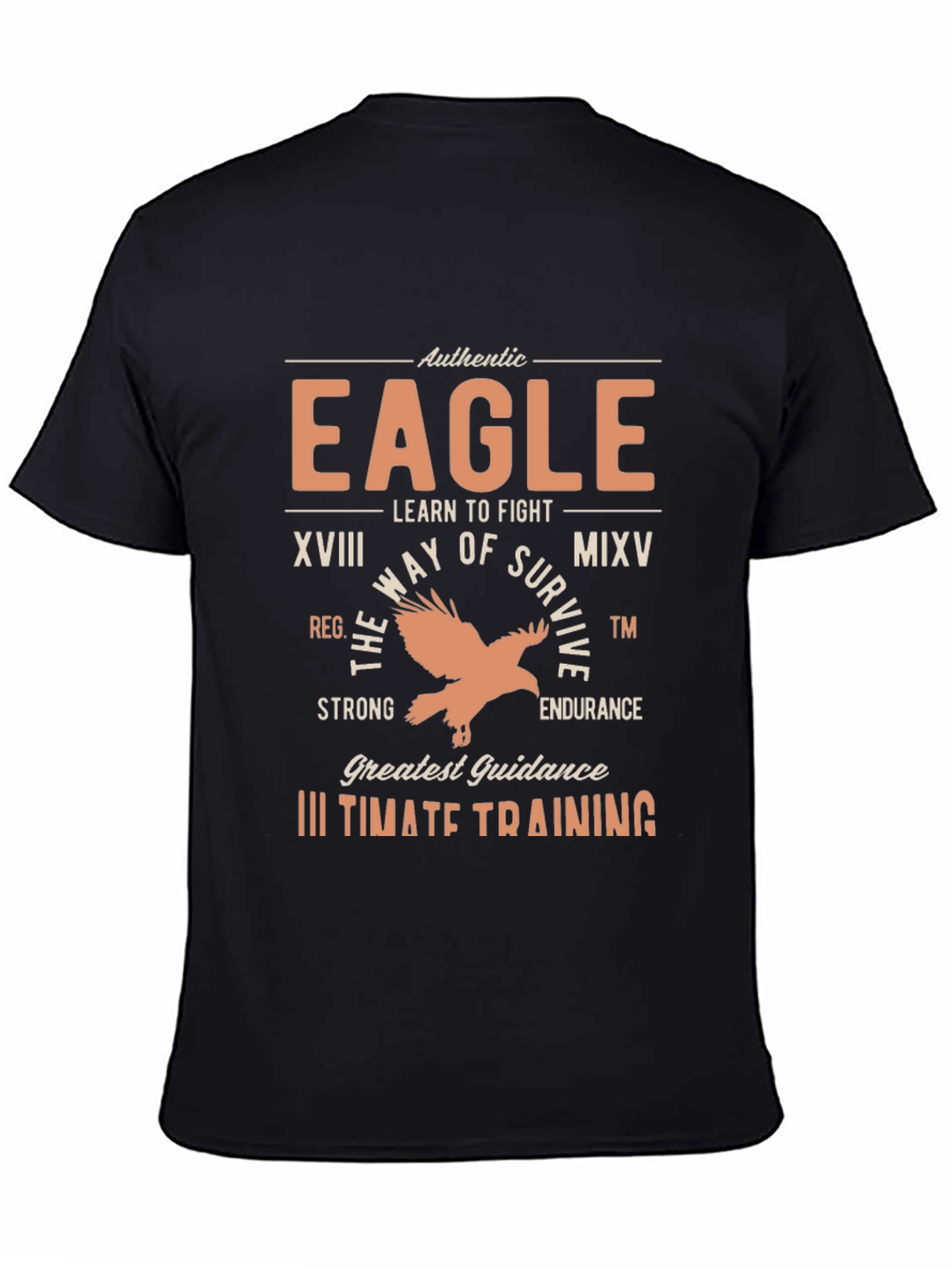 Authentic Eagle Training Black T-Shirt