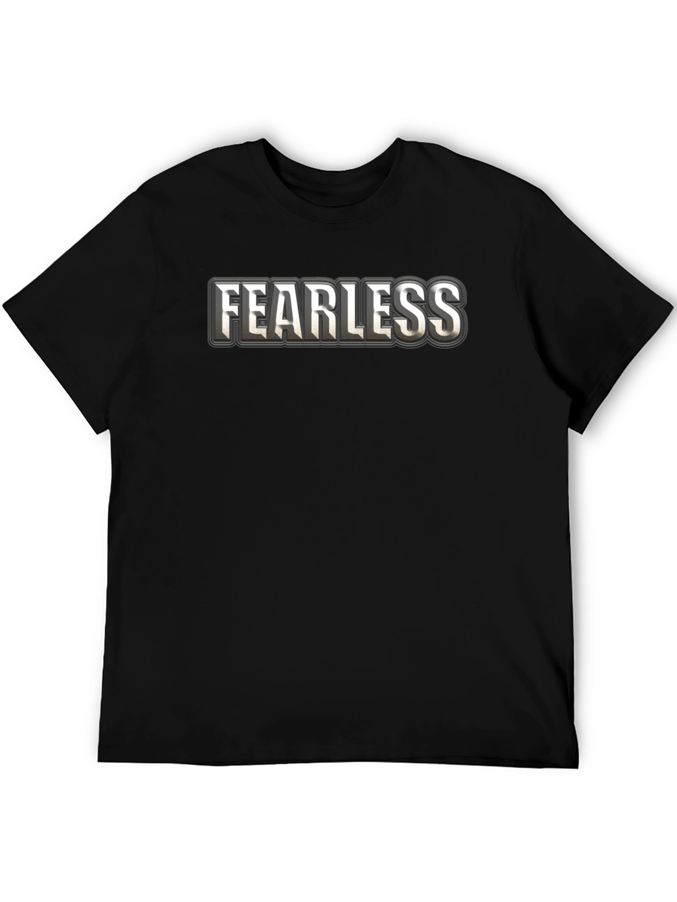 Fearless Graphic Tee - Mens Black T-Shirt