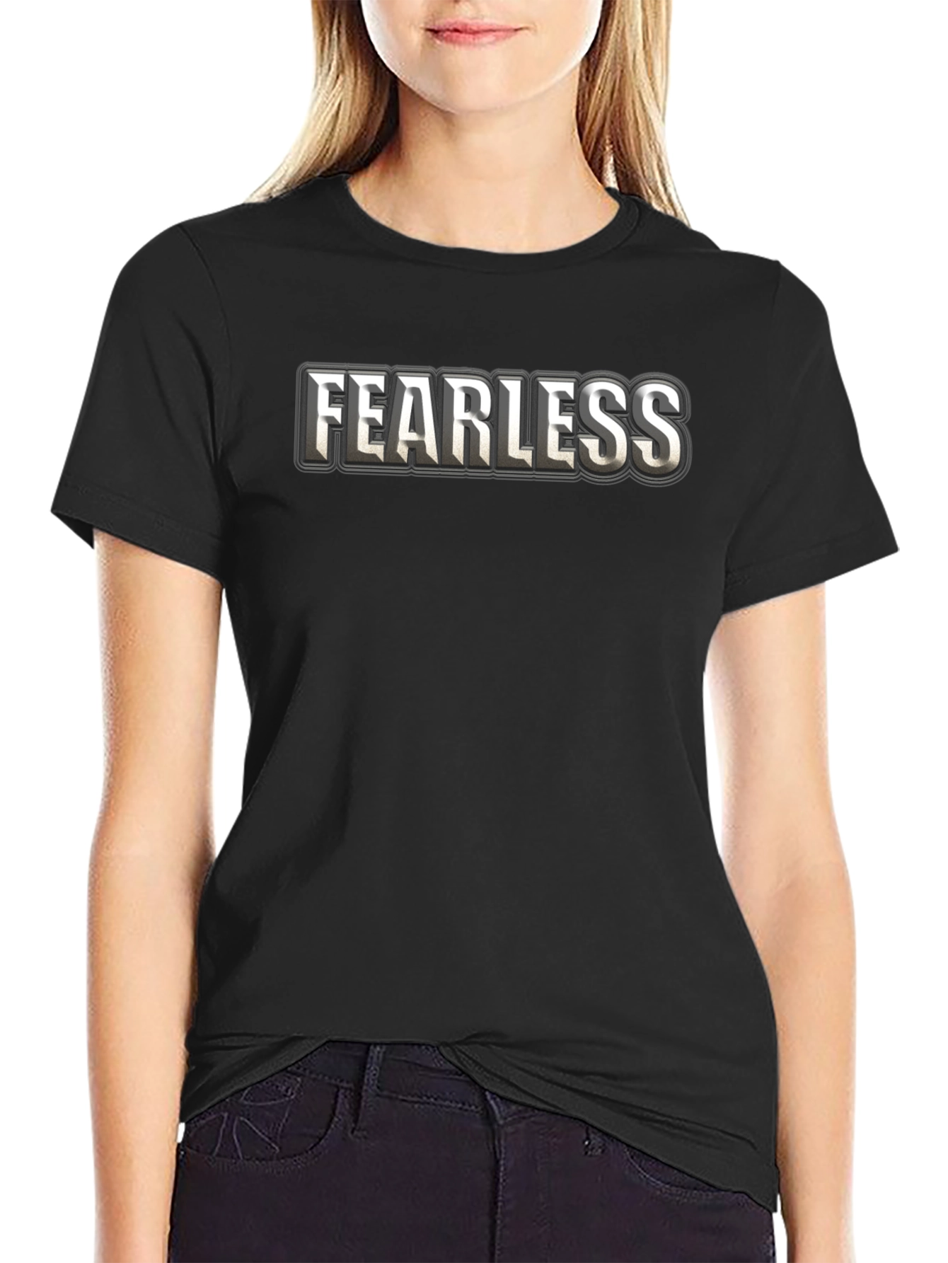 Fearless Graphic Tee - Mens Black T-Shirt