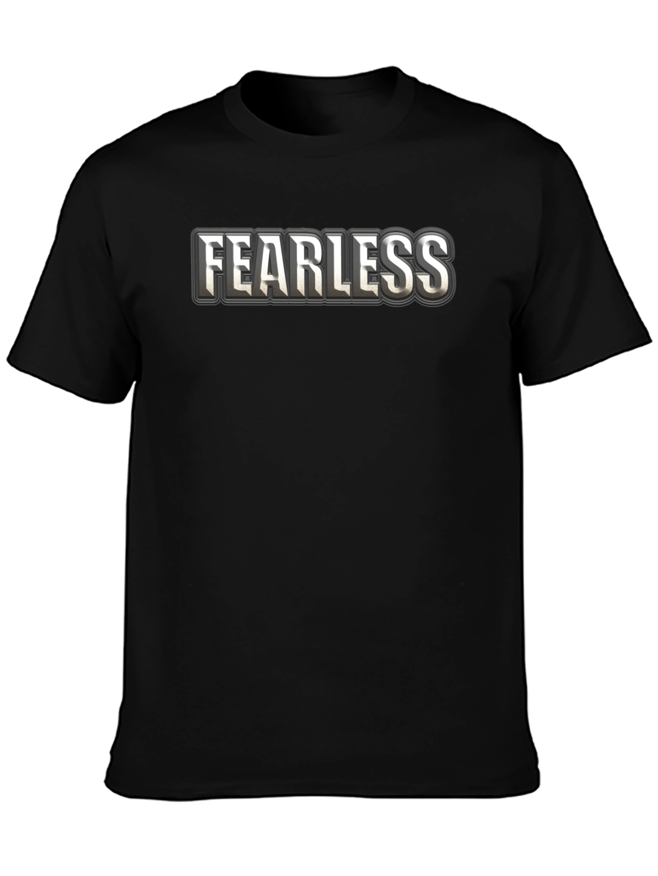 Fearless Graphic Tee - Mens Black T-Shirt