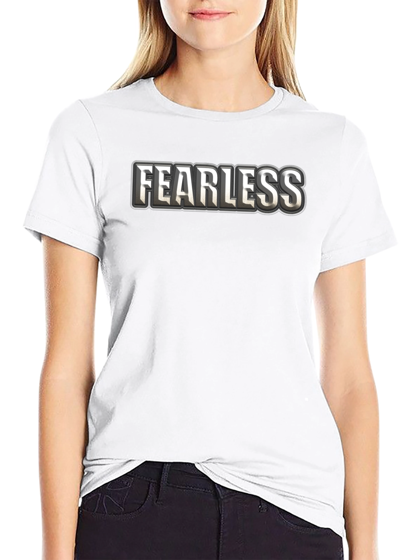 Fearless Graphic Tee - Mens Black T-Shirt