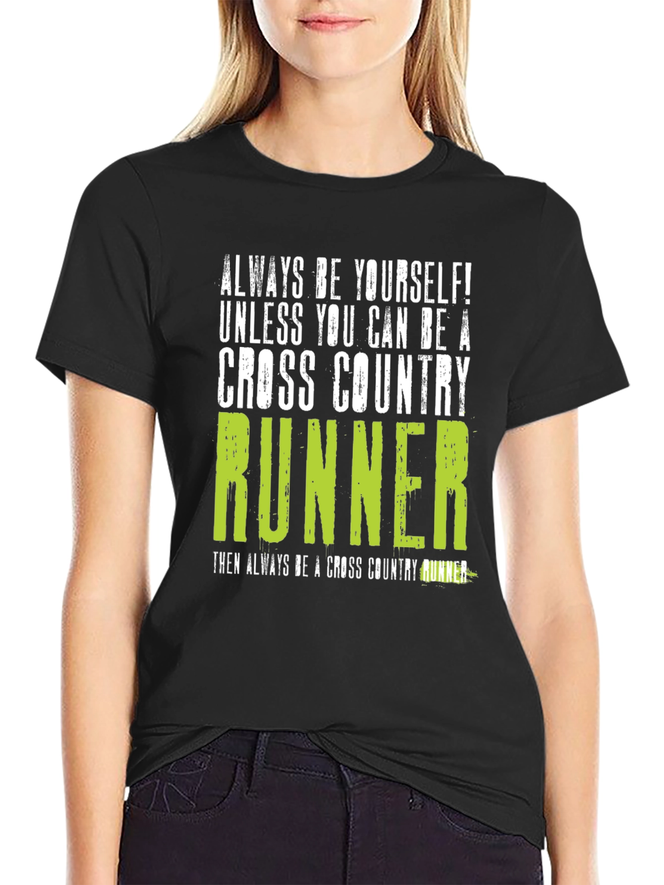 Cross Country Runner Graphic T-Shirt