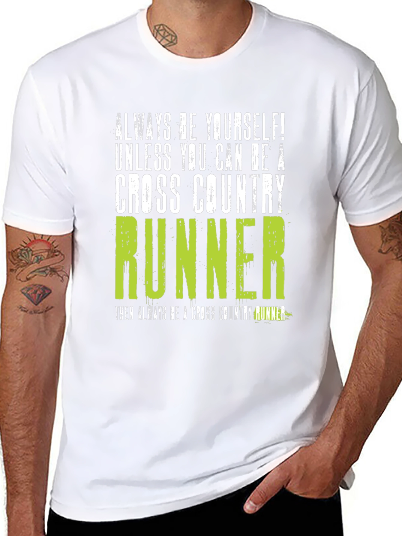Cross Country Runner Graphic T-Shirt
