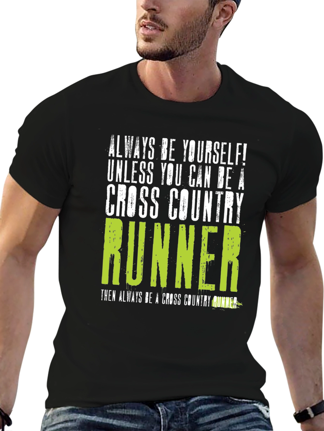 Cross Country Runner Graphic T-Shirt