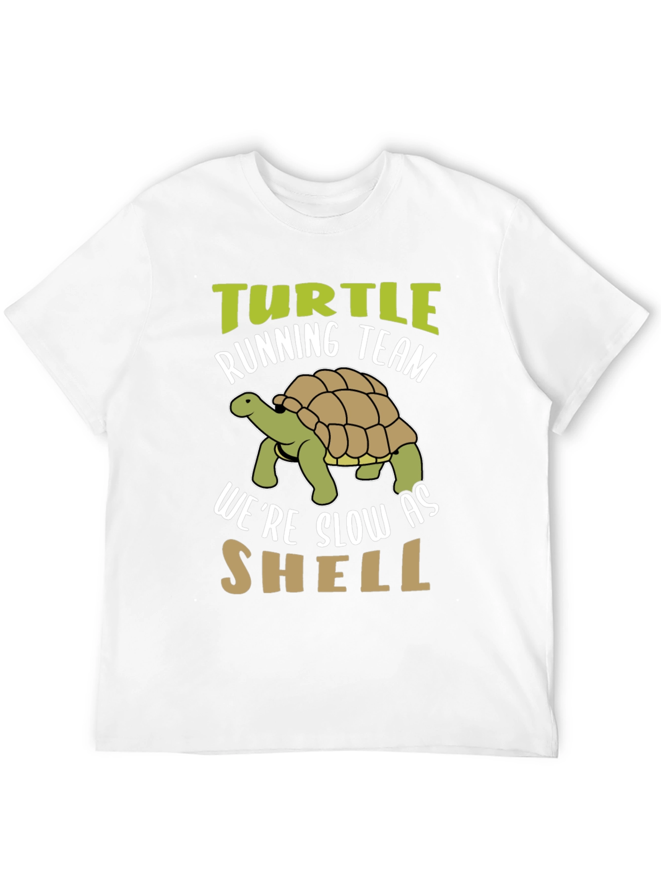 Turtle Running Team T-Shirt: Slow As Shell