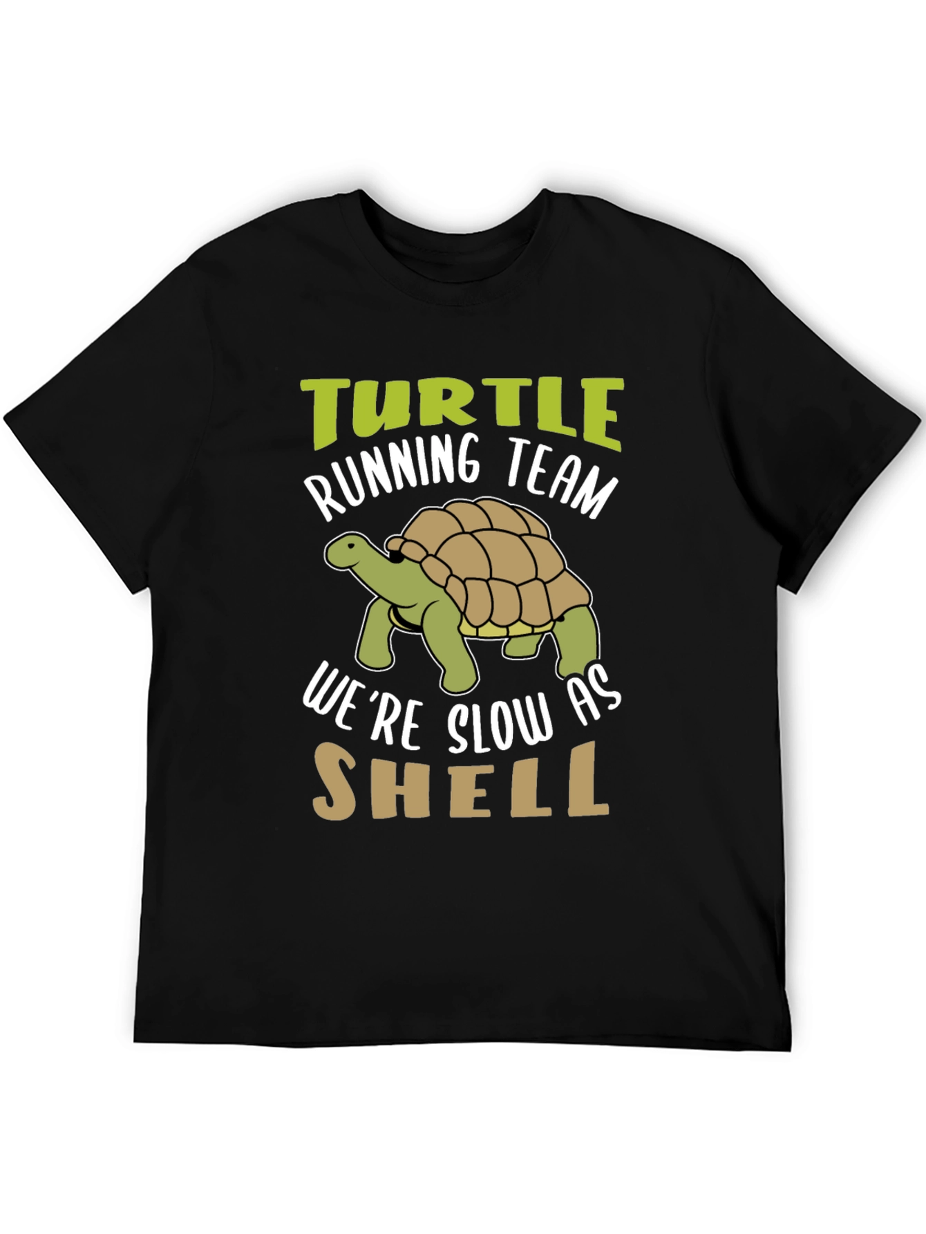 Turtle Running Team T-Shirt: Slow As Shell