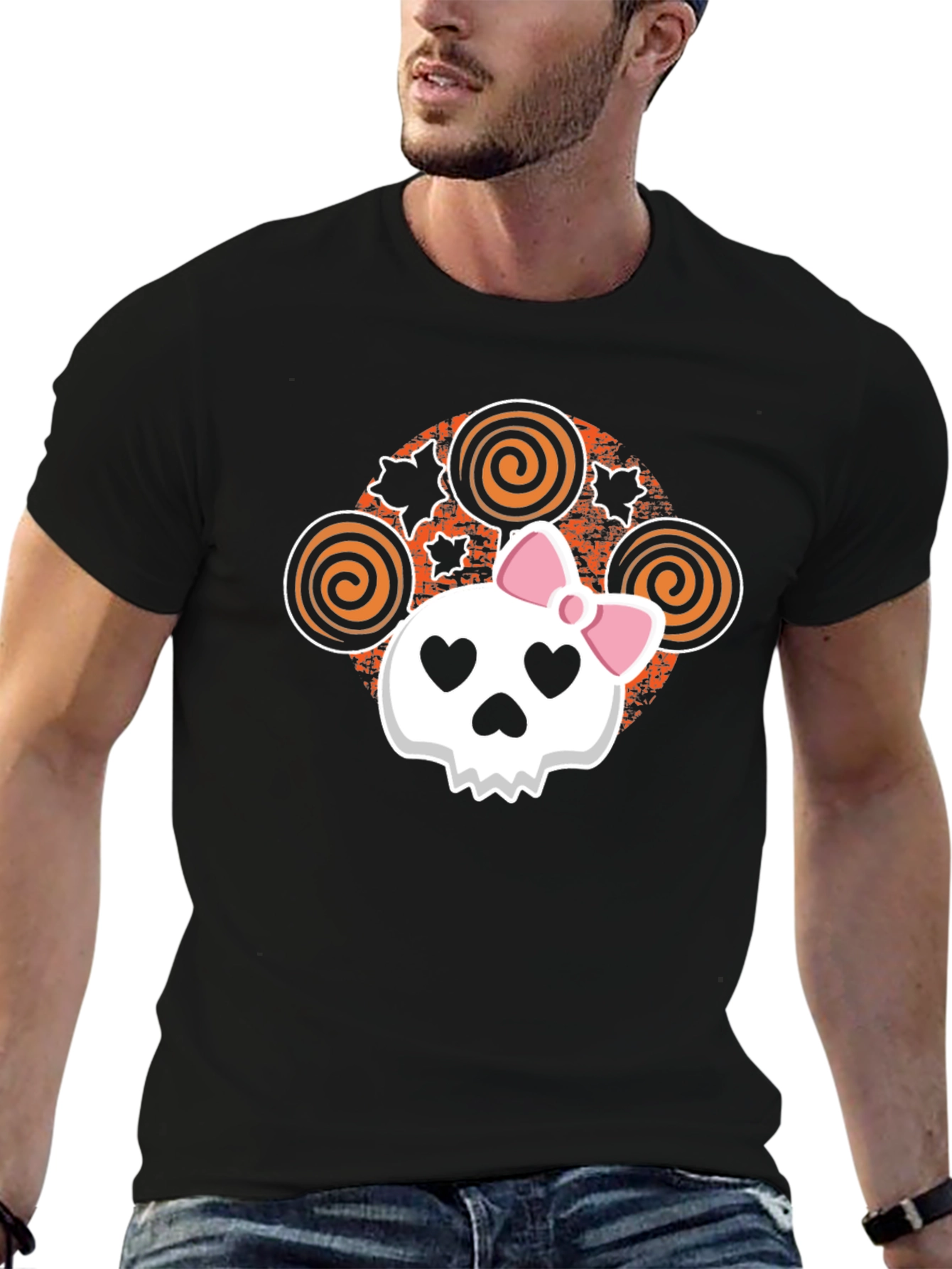 Cute Halloween Skull T-Shirt