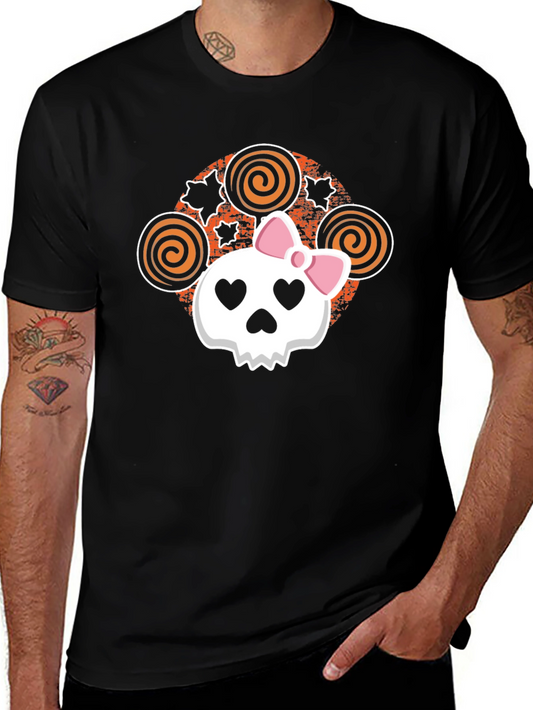 Cute Halloween Skull T-Shirt