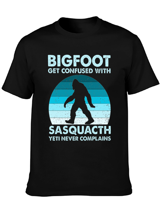 Bigfoot Sasquatch T-Shirt - Yeti Never Complains