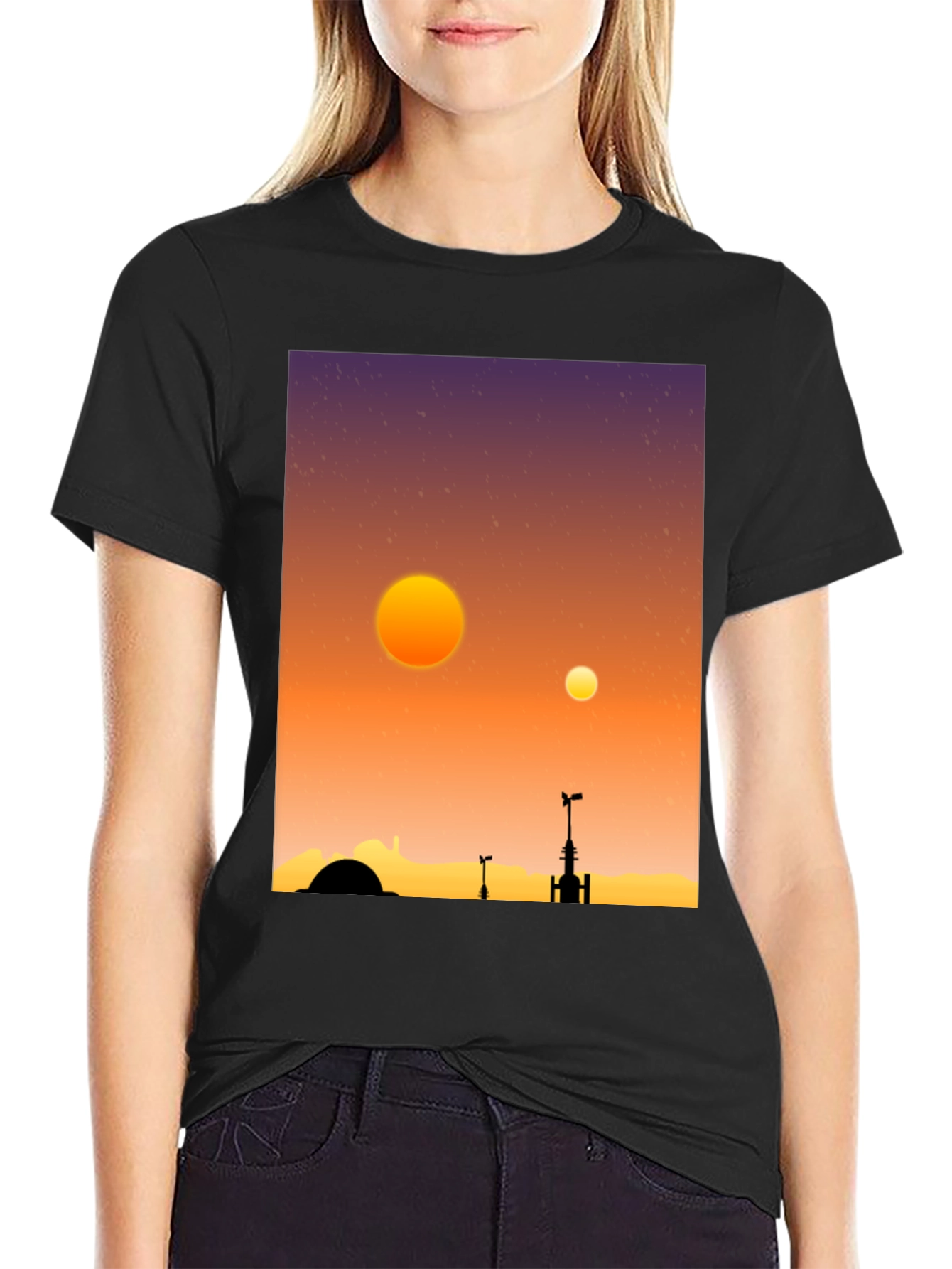 Tatooine Sunset Graphic Tee