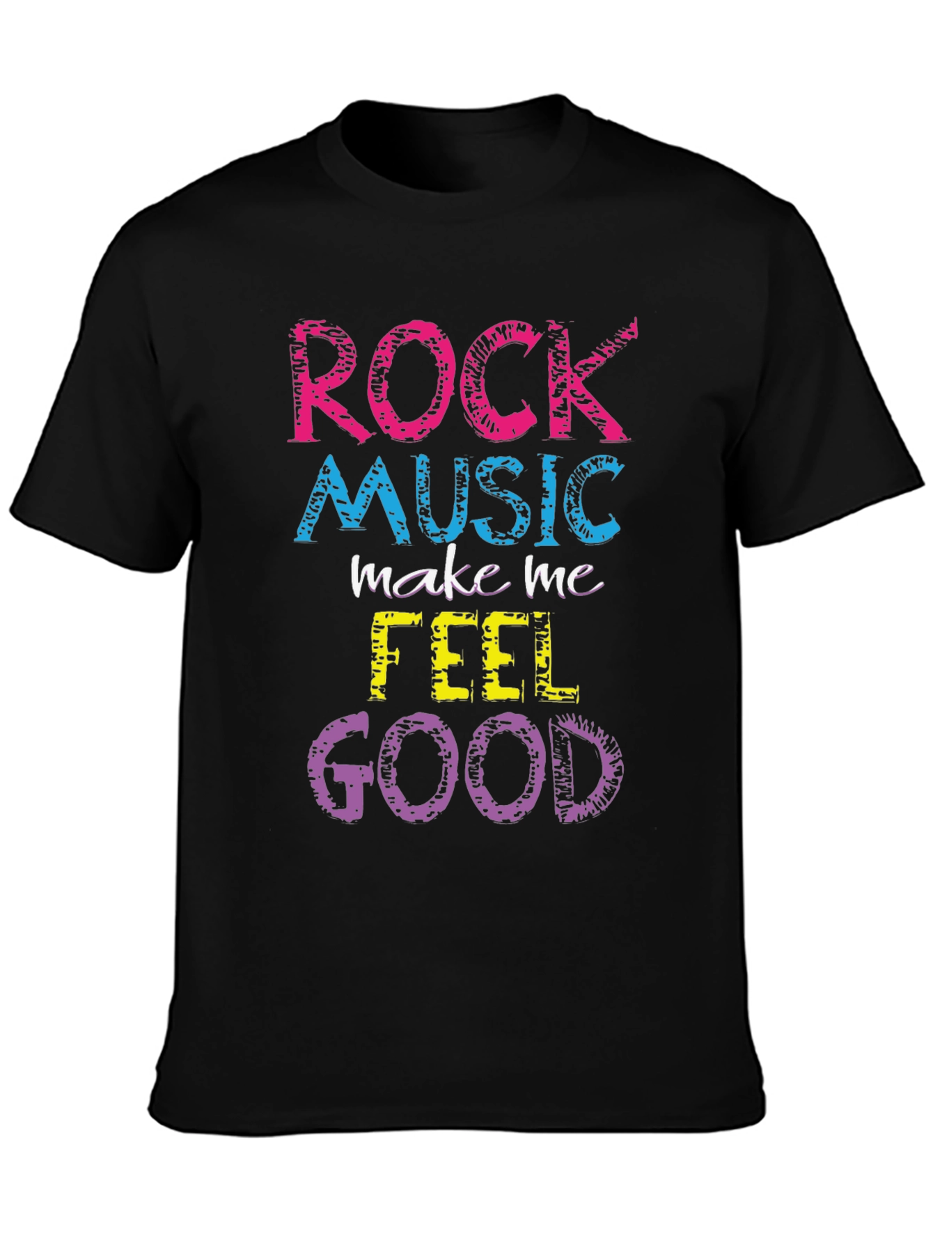 Rock Music Feel Good Graphic Tee