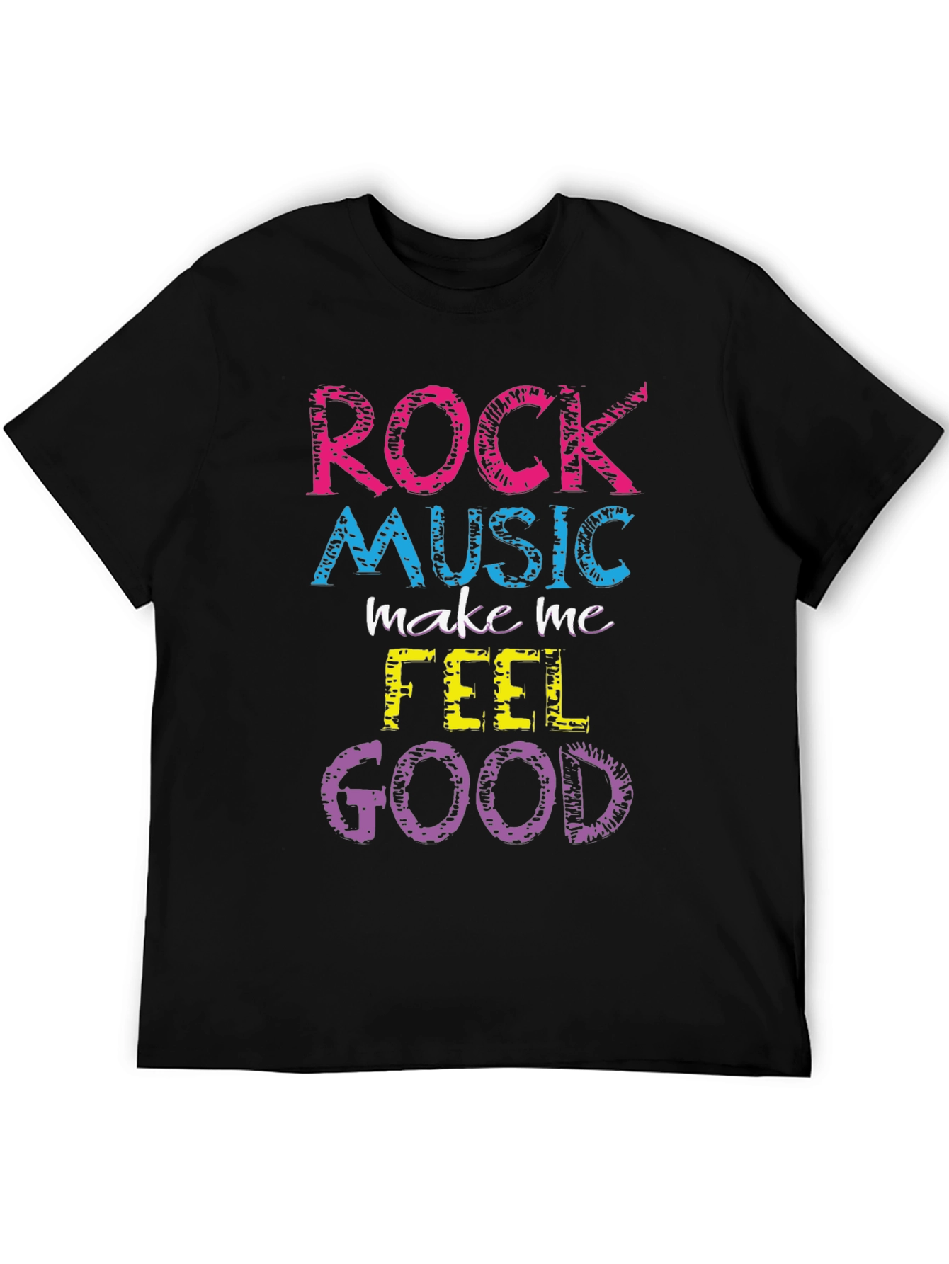 Rock Music Feel Good Graphic Tee