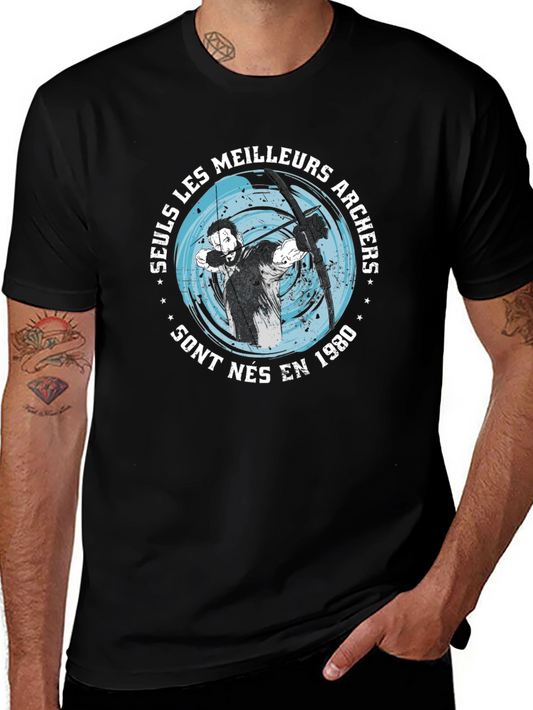 Archer T-Shirt - Born in 1980