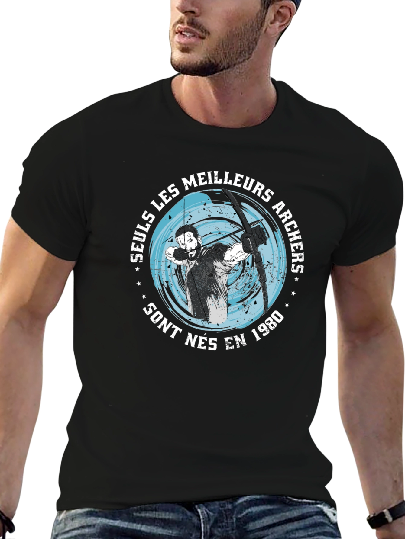Archer T-Shirt - Born in 1980