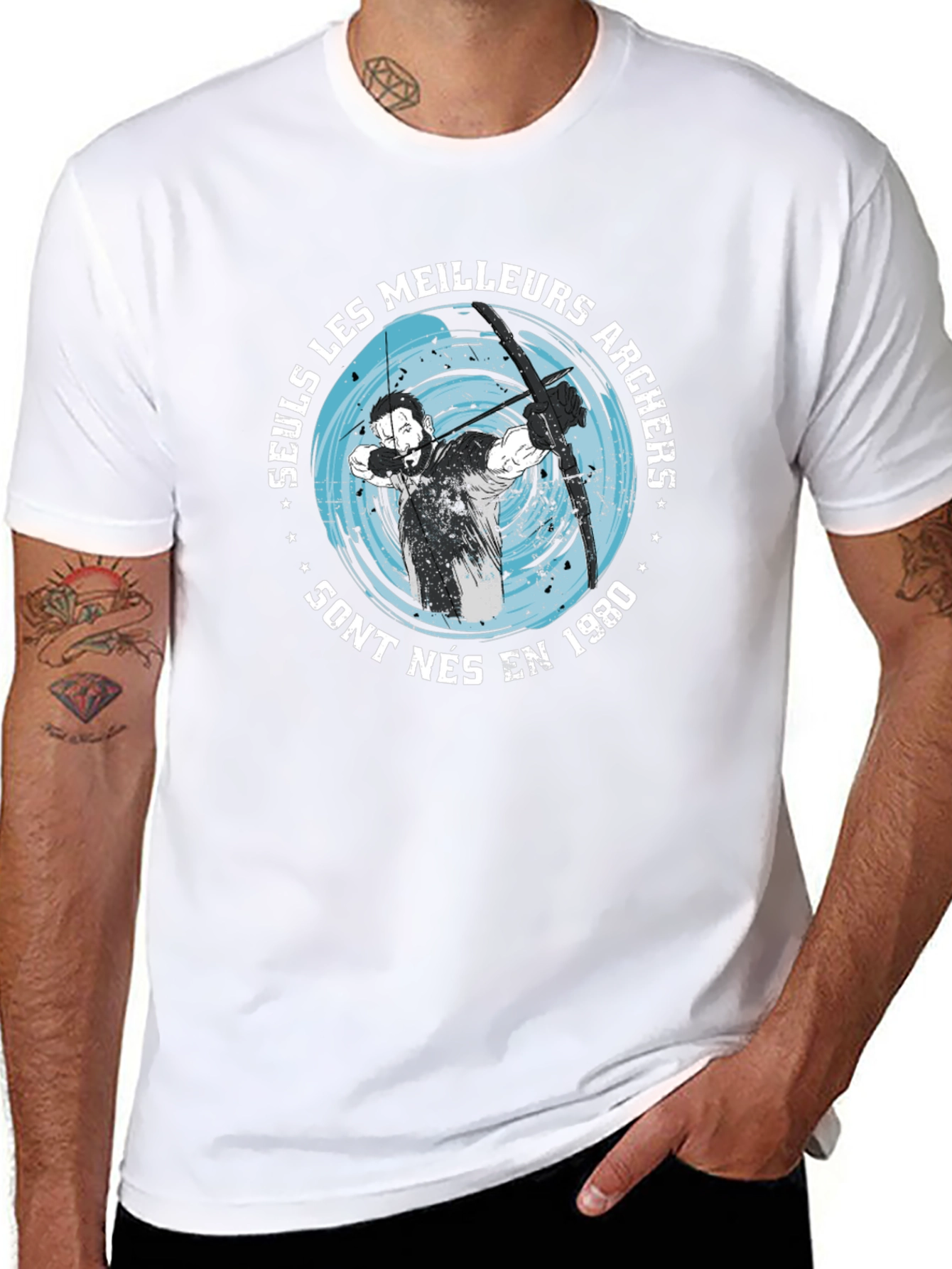 Archer T-Shirt - Born in 1980