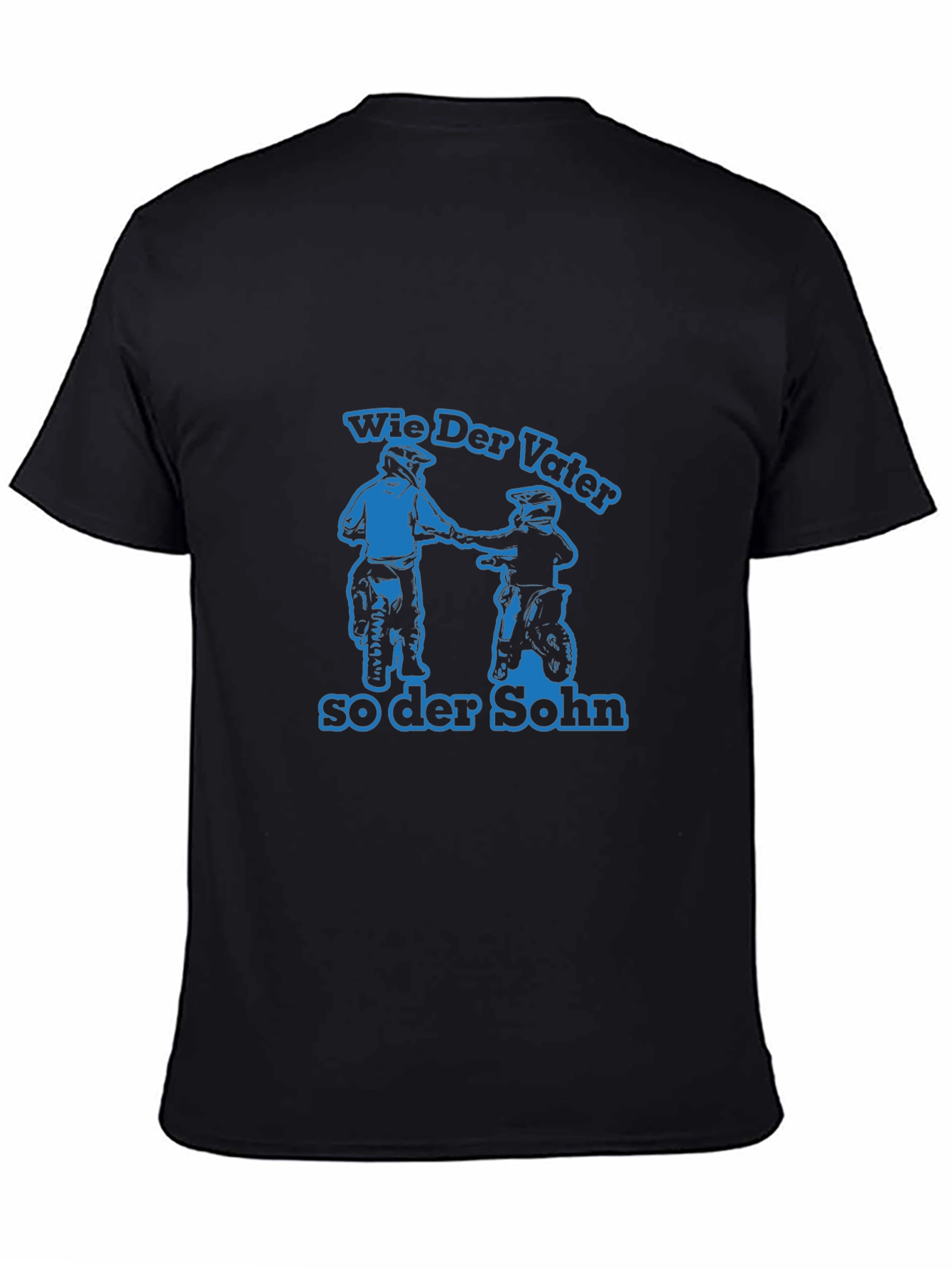 Wie Der Vater So Der Sohn Motorcycle T-Shirt