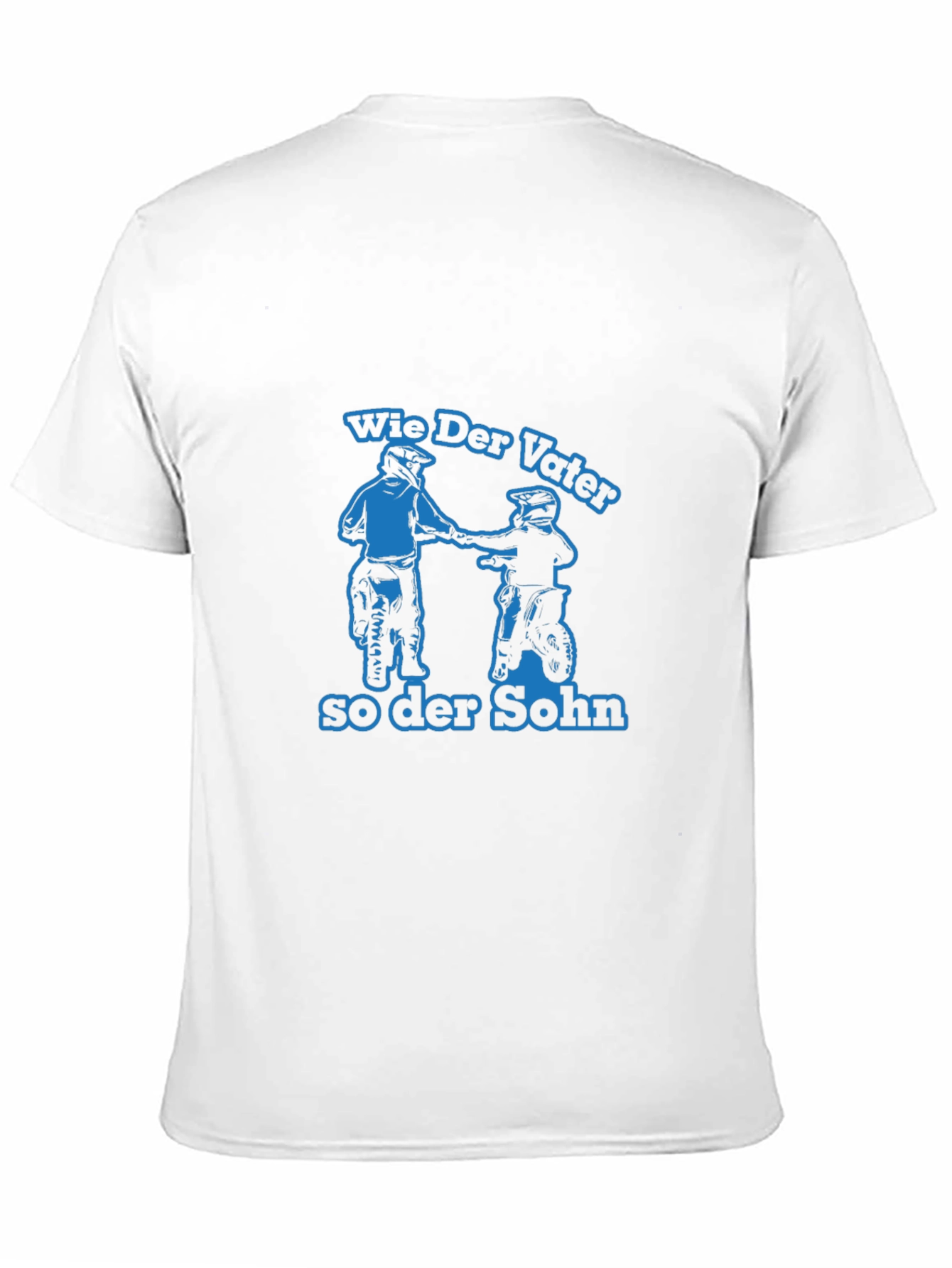 Wie Der Vater So Der Sohn Motorcycle T-Shirt