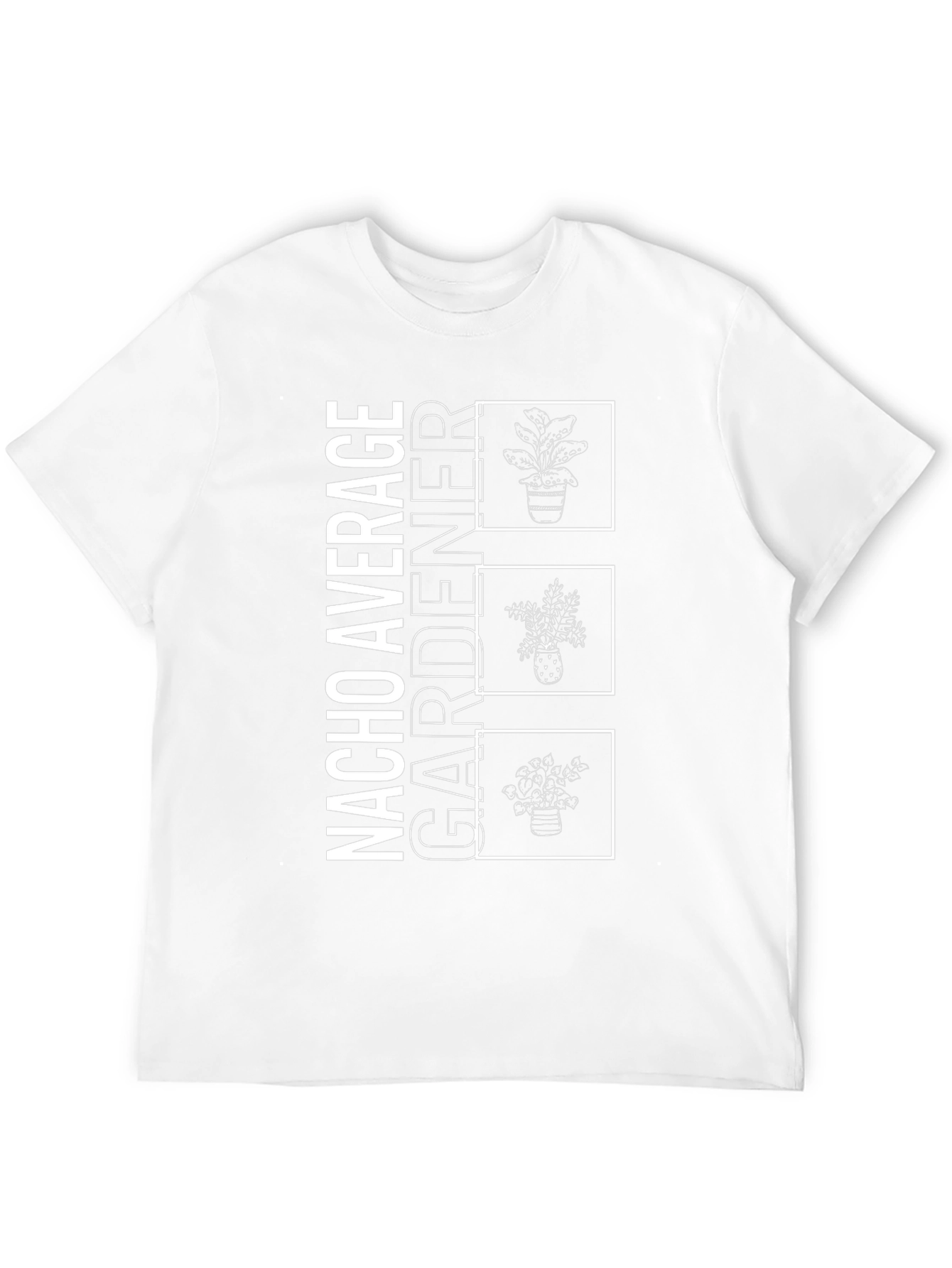 Nacho Average Gardener Graphic Tee - Black
