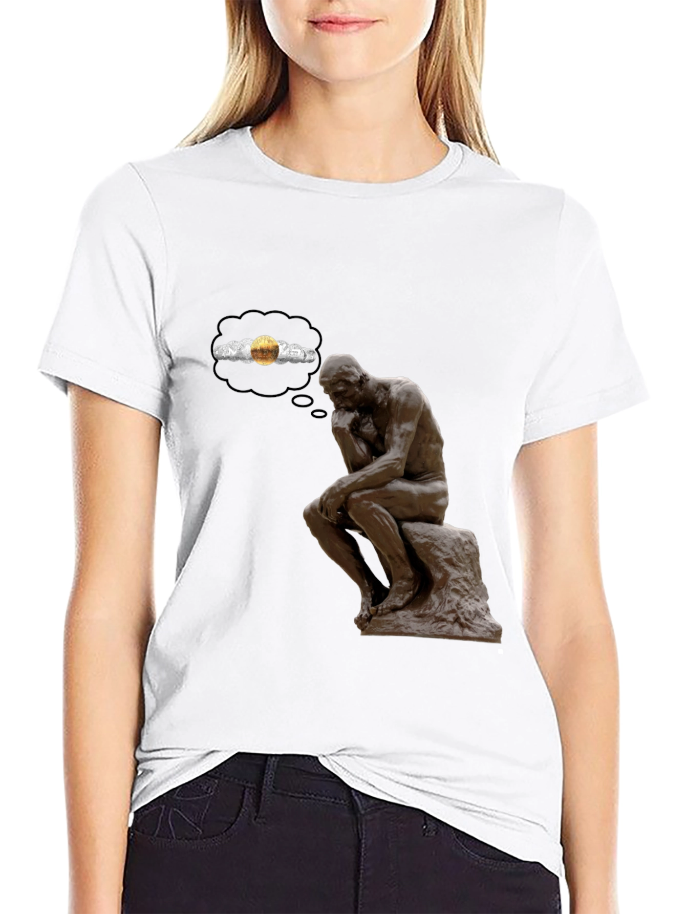 Thinking Man T-Shirt - Deep Thoughts