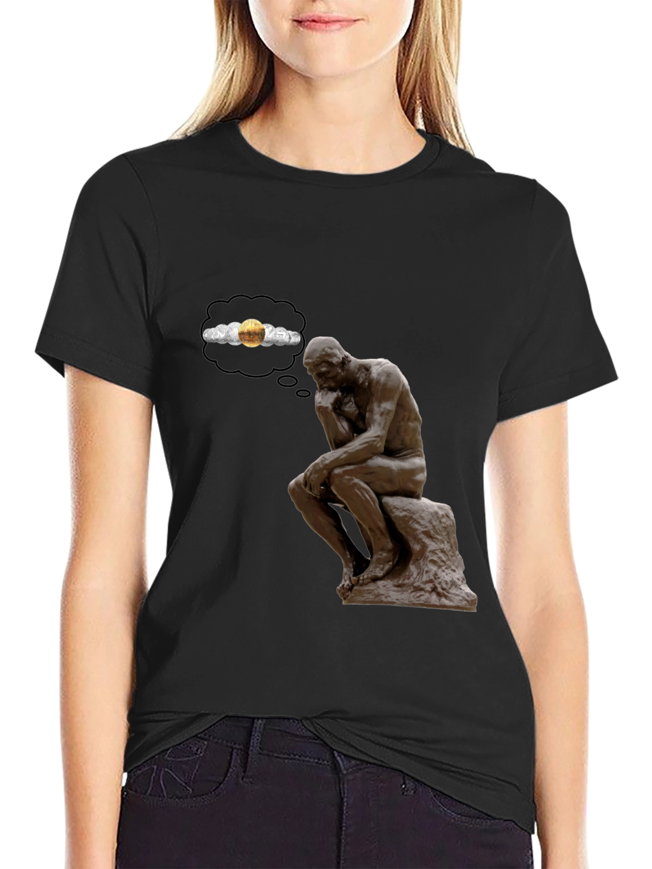 Thinking Man T-Shirt - Deep Thoughts