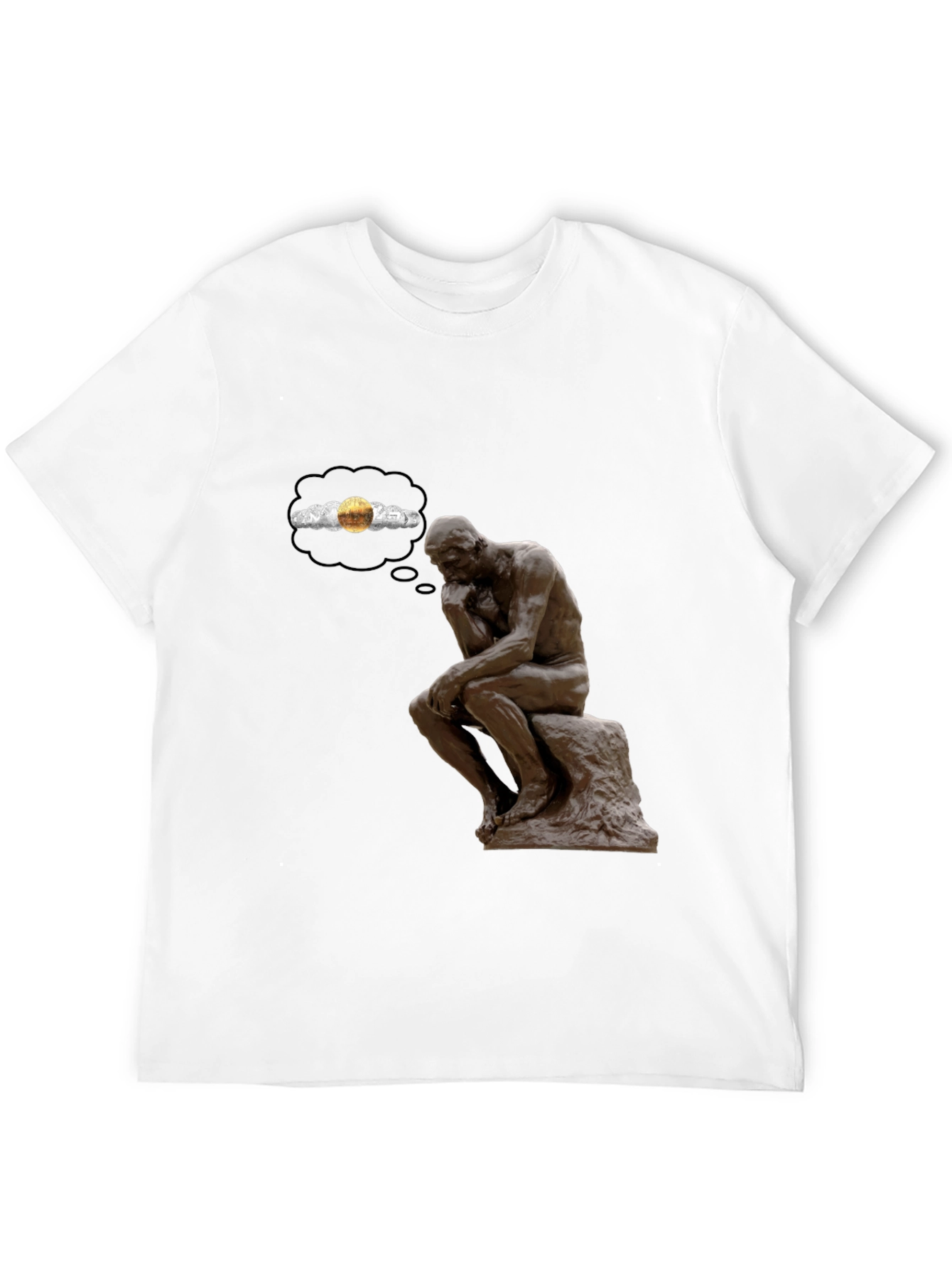 Thinking Man T-Shirt - Deep Thoughts