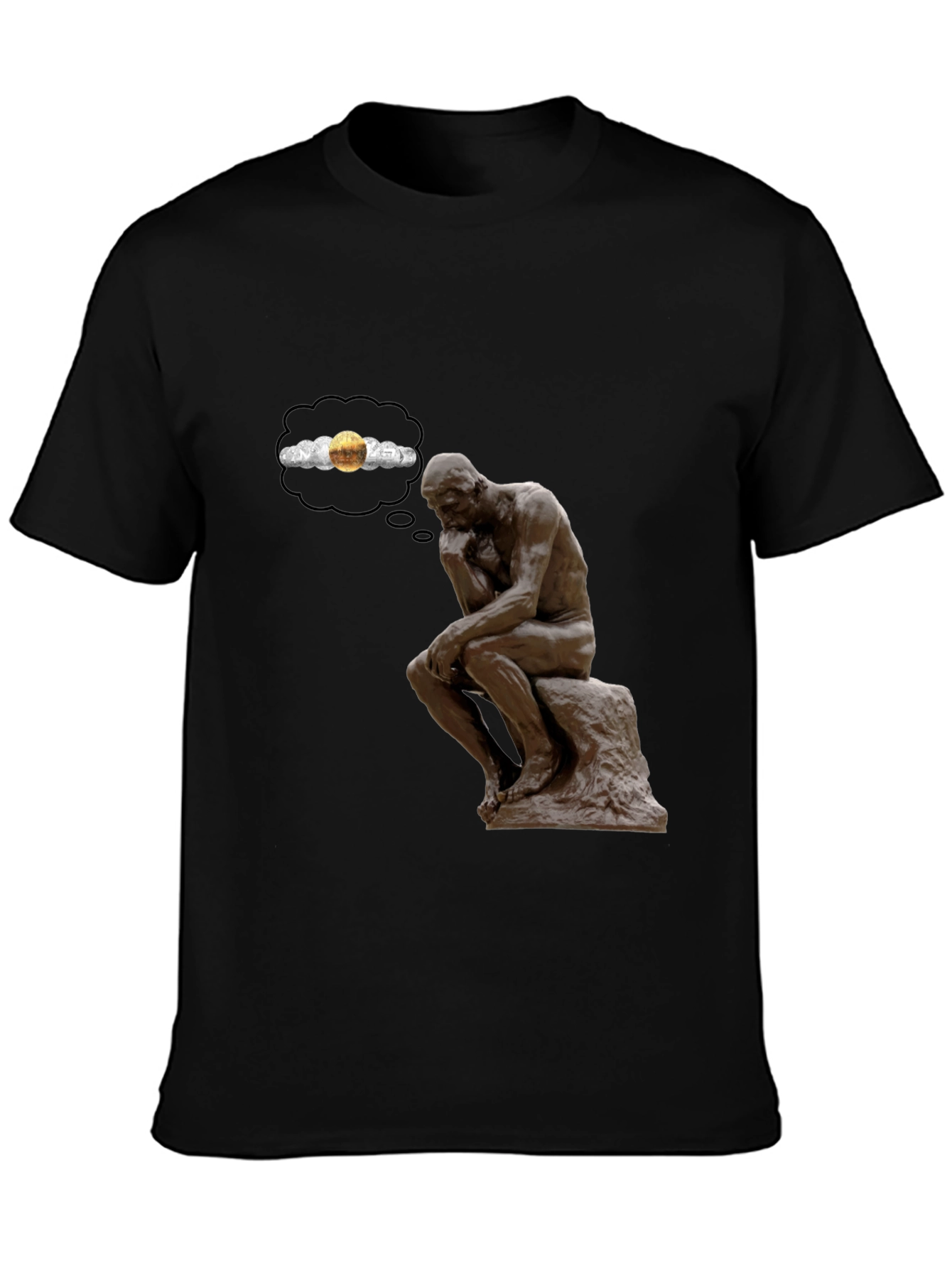Thinking Man T-Shirt - Deep Thoughts