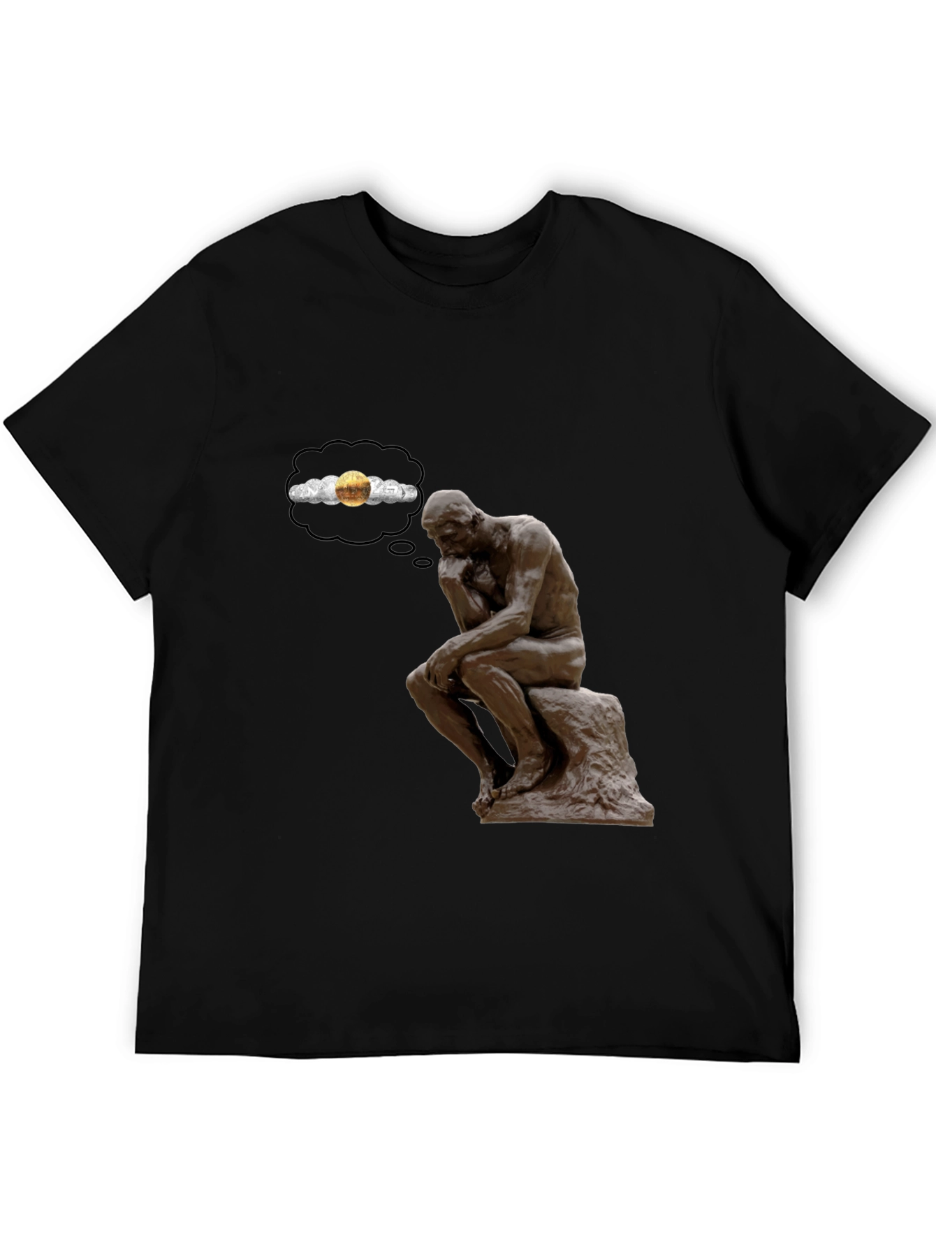 Thinking Man T-Shirt - Deep Thoughts