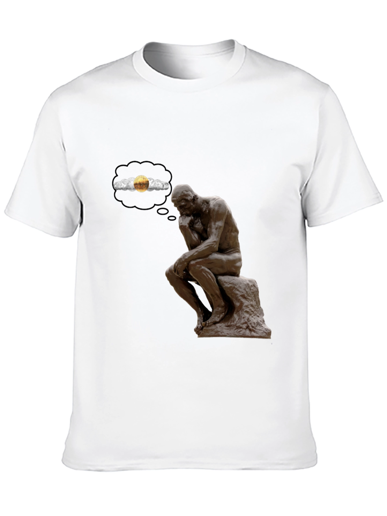 Thinking Man T-Shirt - Deep Thoughts