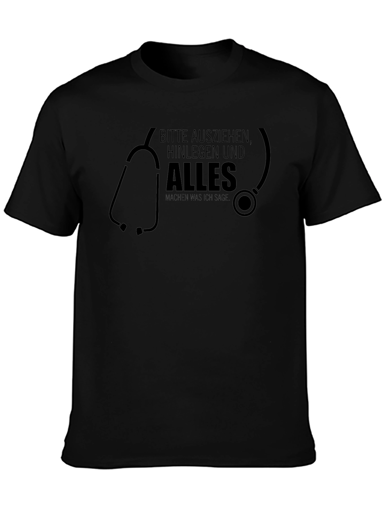 Funny Doctor T-Shirt - Bitte Ausziehen