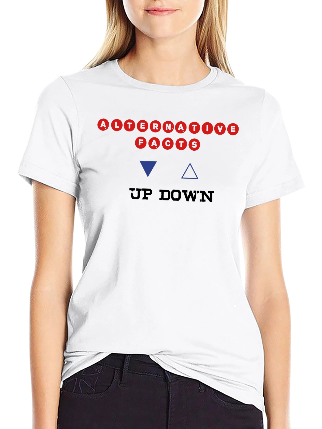 Alternative Facts Up Down T-Shirt