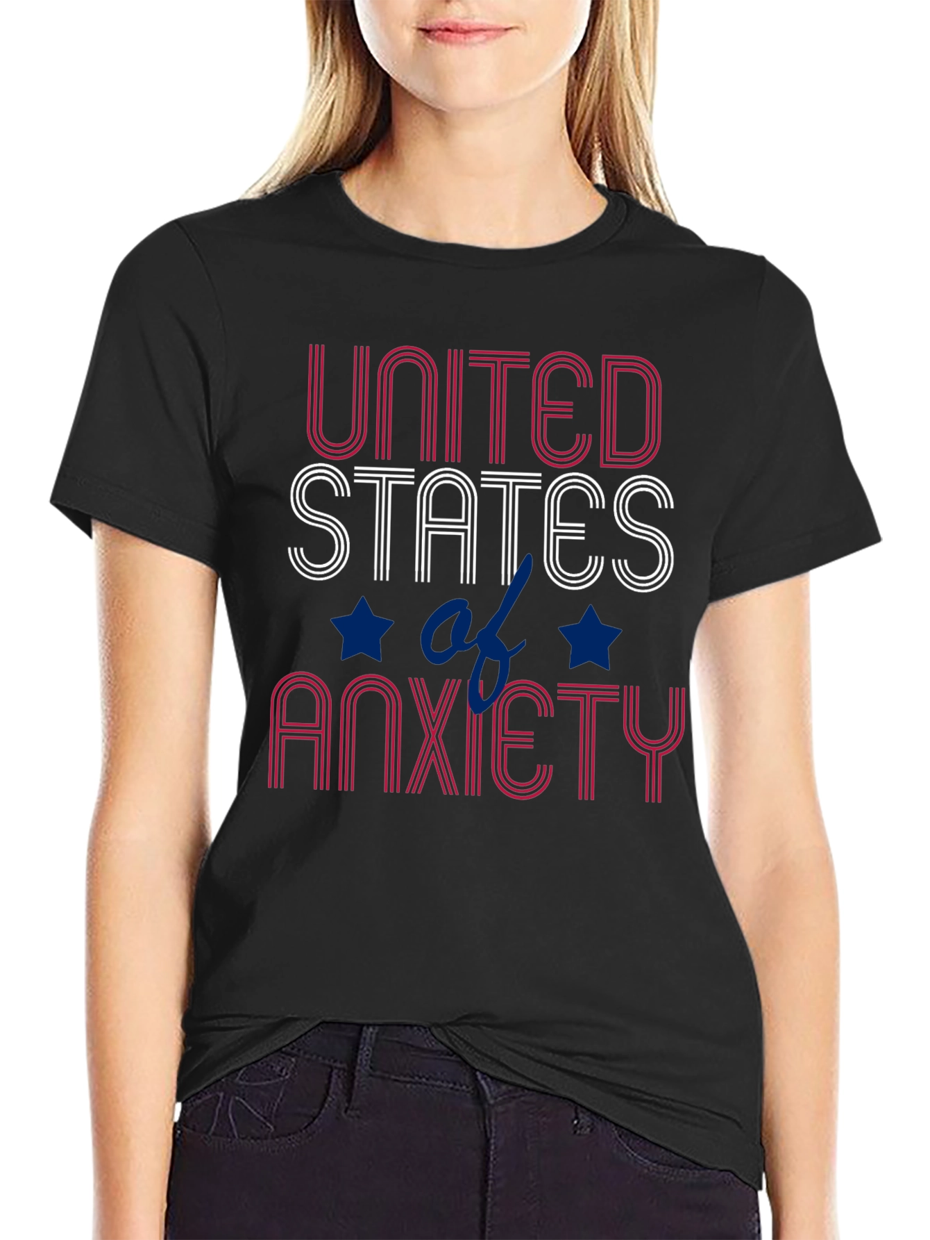 United States of Anxiety Graphic Tee