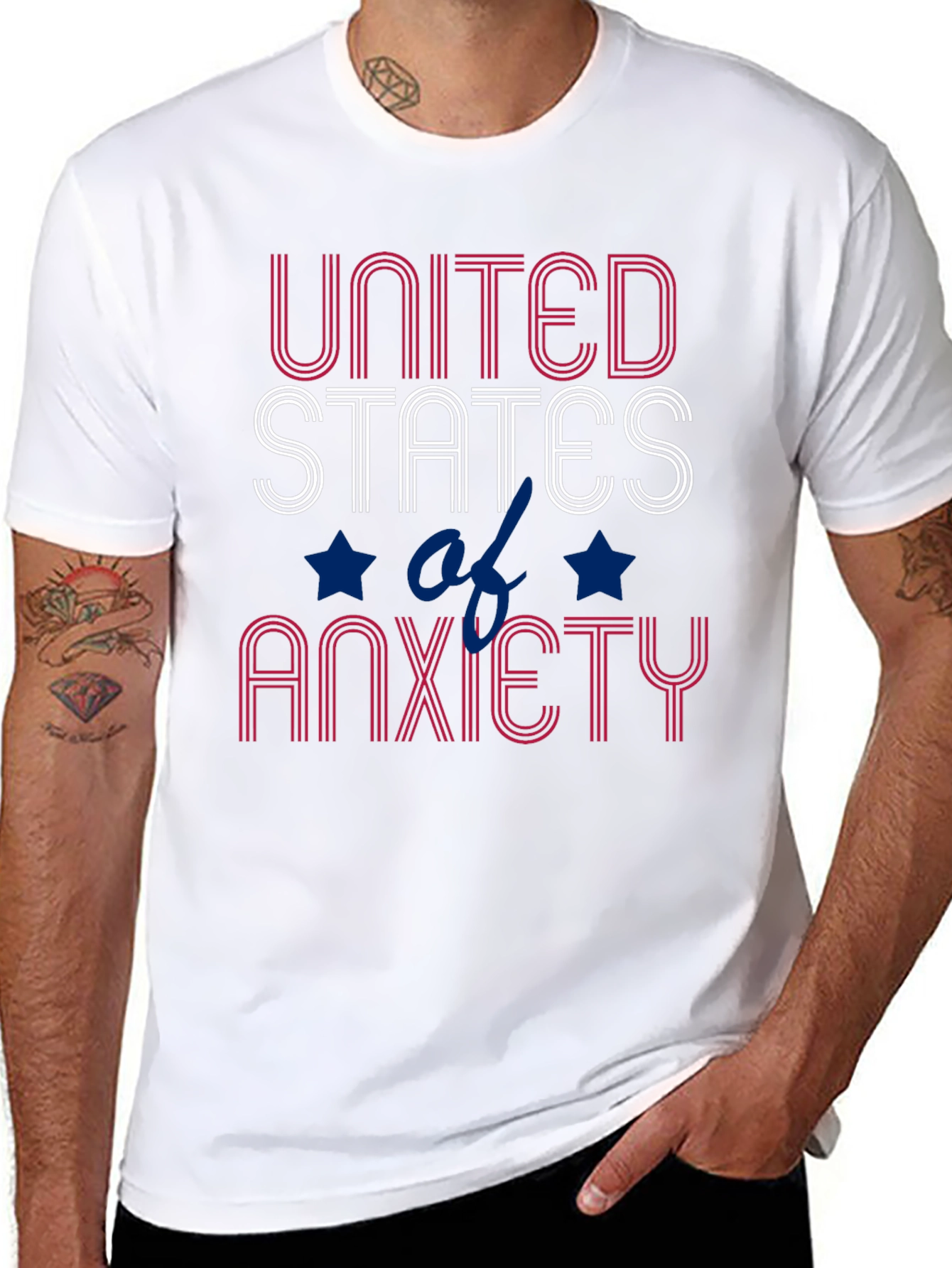United States of Anxiety Graphic Tee