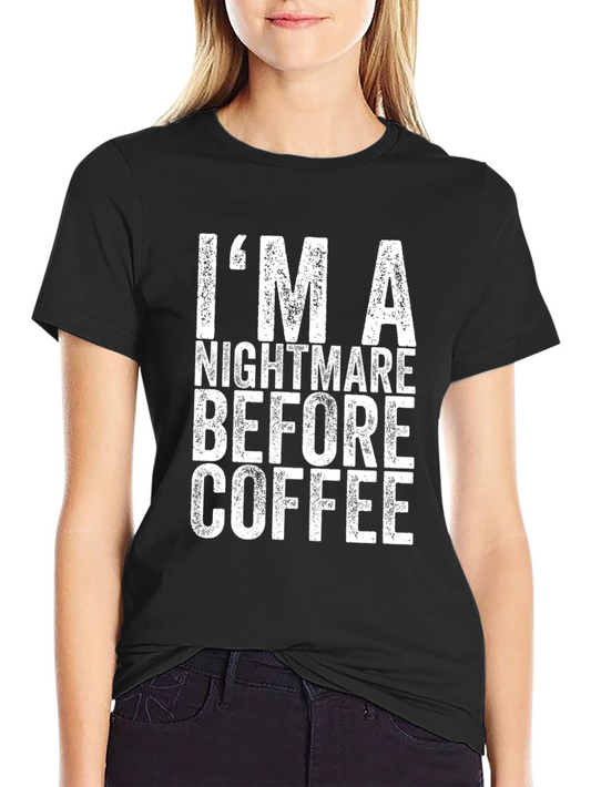 Nightmare Before Coffee Graphic Tee