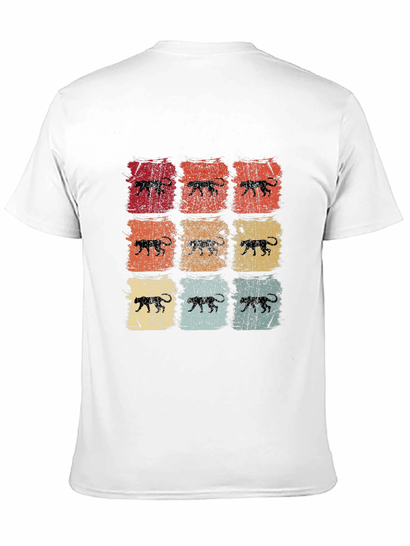 Retro Jaguar Print T-Shirt