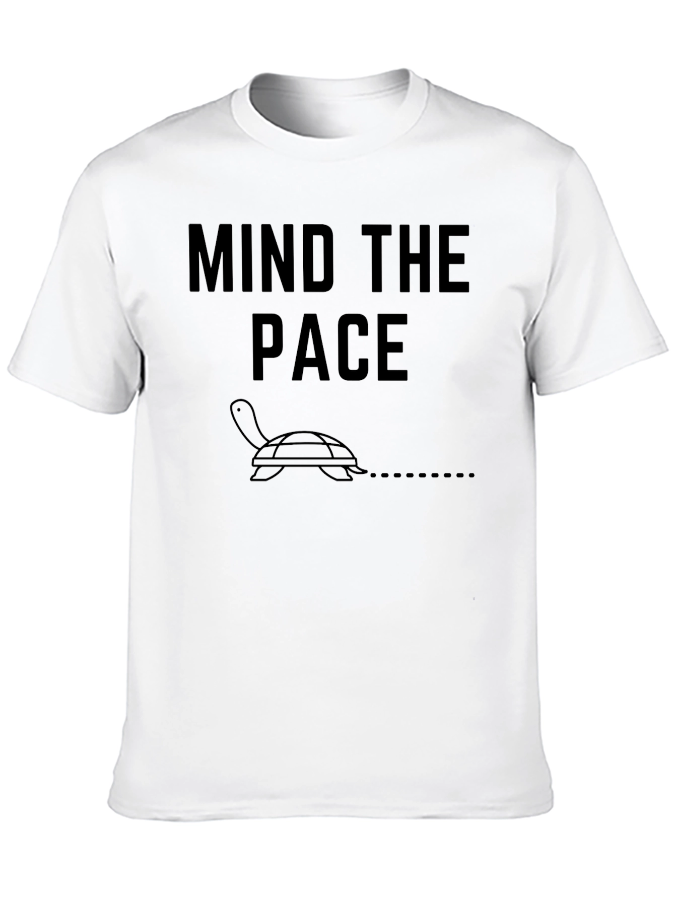 Mind The Pace Turtle Graphic T-Shirt