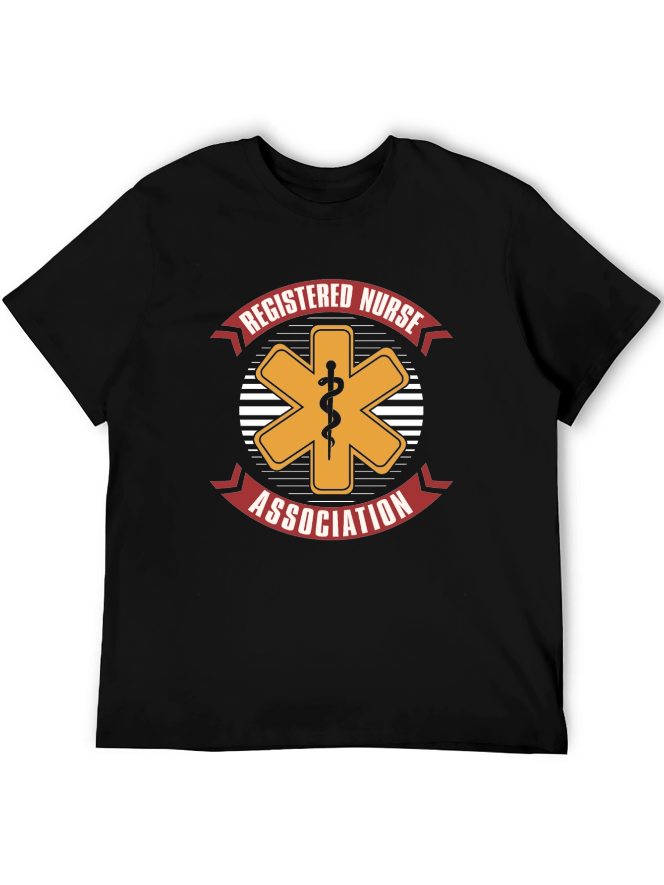 Registered Nurse Association T-Shirt - Black