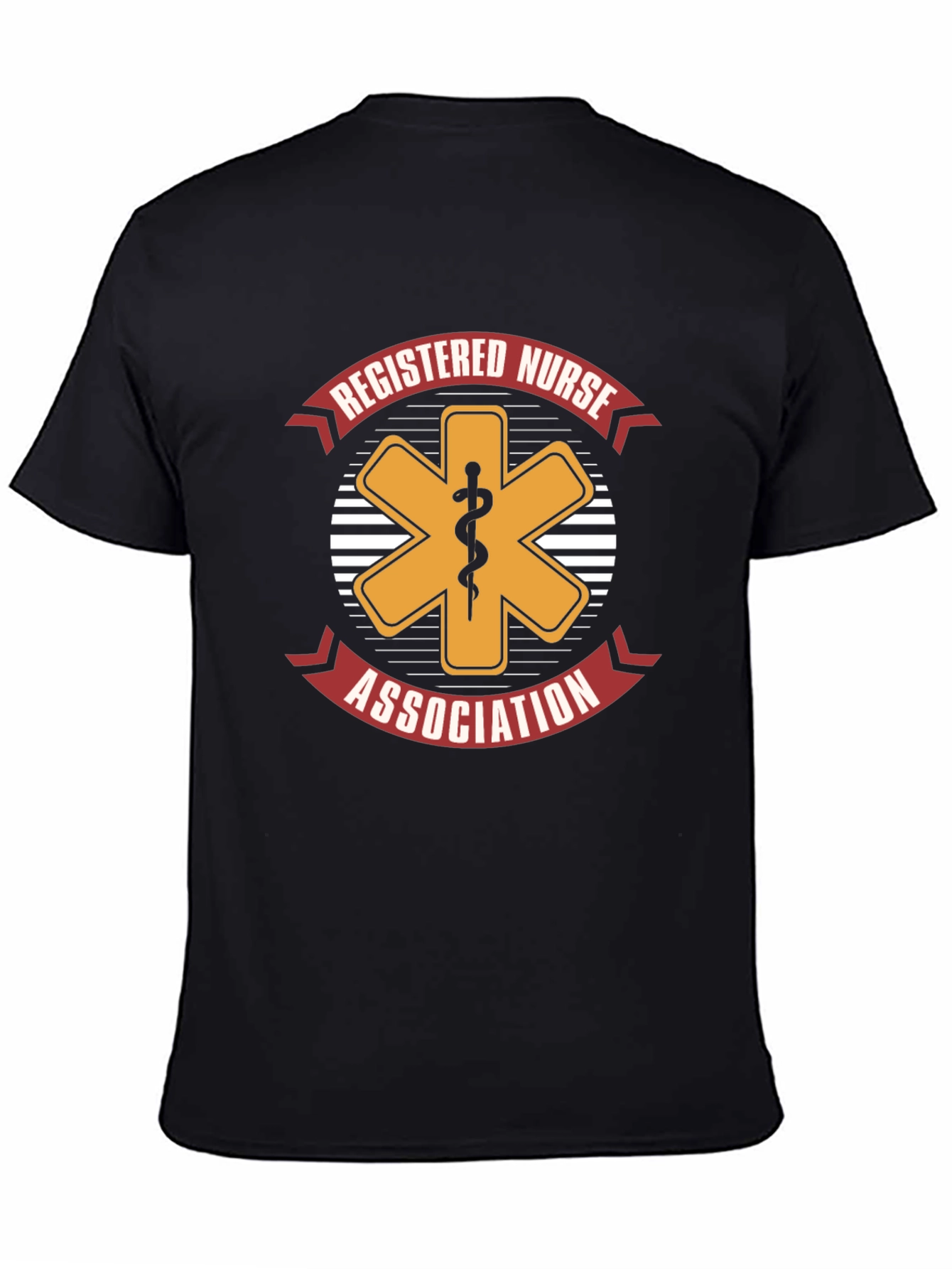 Registered Nurse Association T-Shirt - Black