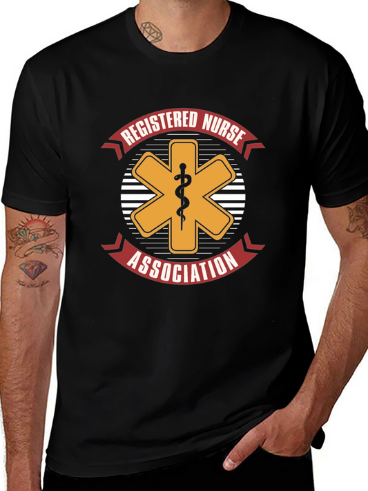 Registered Nurse Association T-Shirt - Black