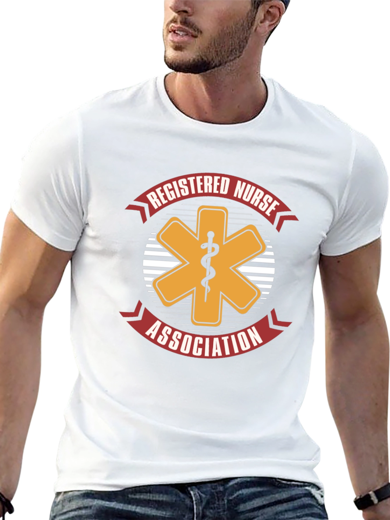 Registered Nurse Association T-Shirt - Black