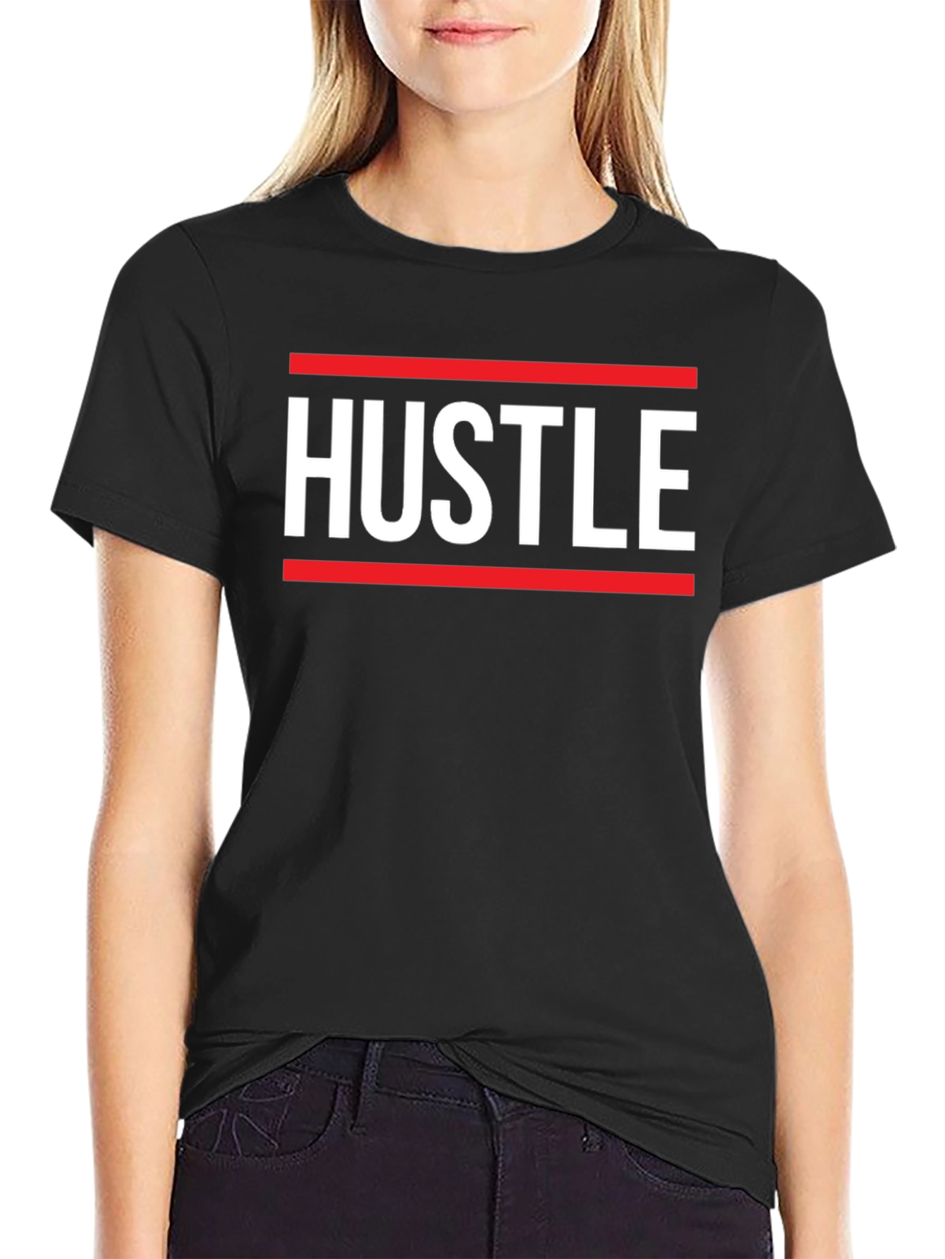 Hustle Graphic Tee - Bold Statement T-Shirt