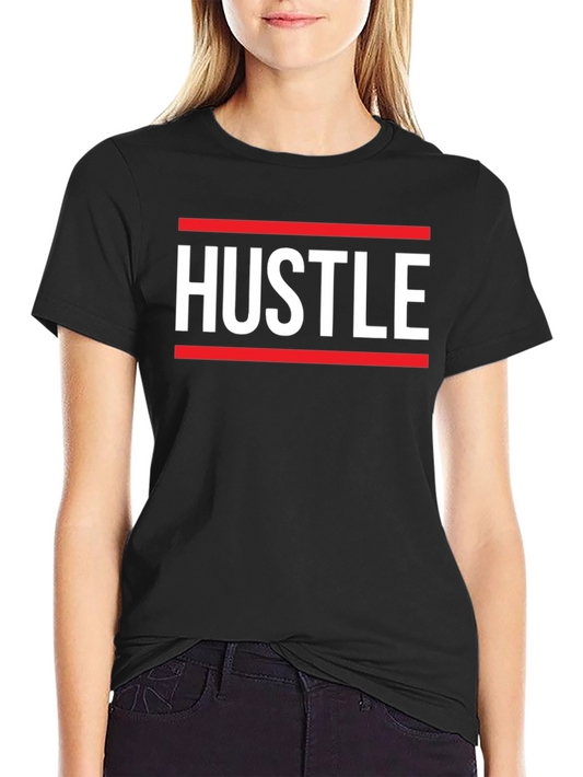 Hustle Graphic Tee - Bold Statement T-Shirt