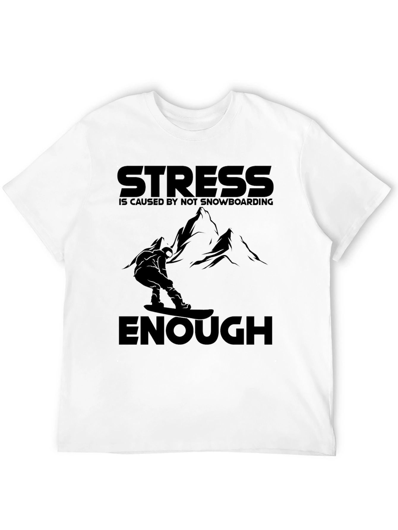 Stress Snowboarding T-Shirt