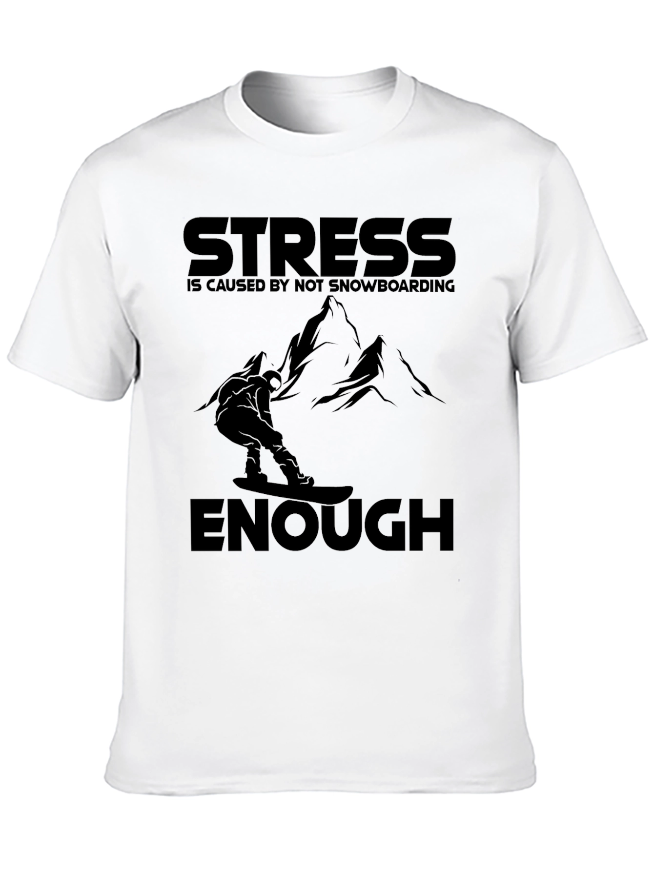 Stress Snowboarding T-Shirt