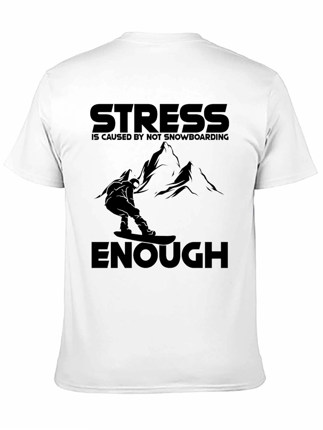 Stress Snowboarding T-Shirt
