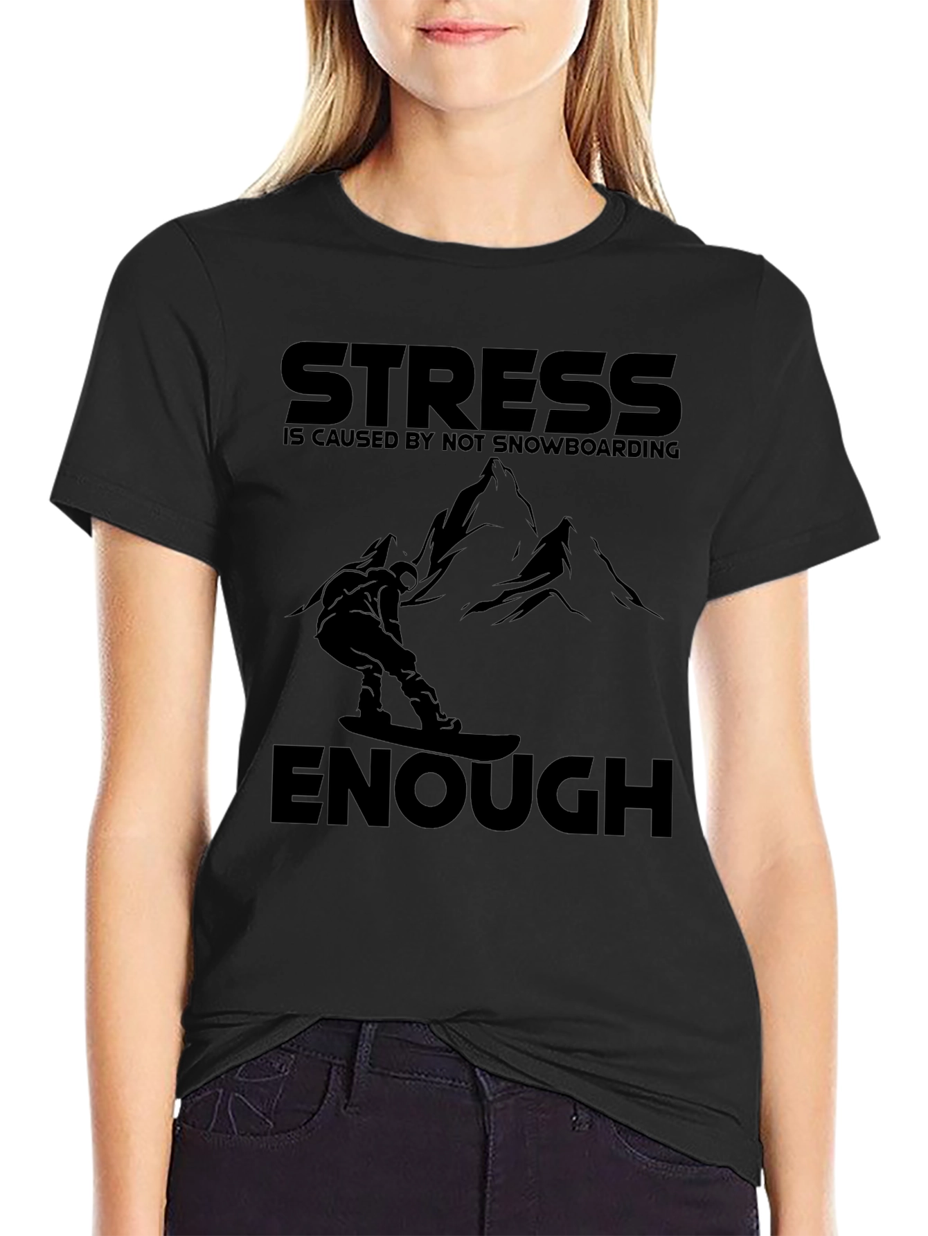 Stress Snowboarding T-Shirt