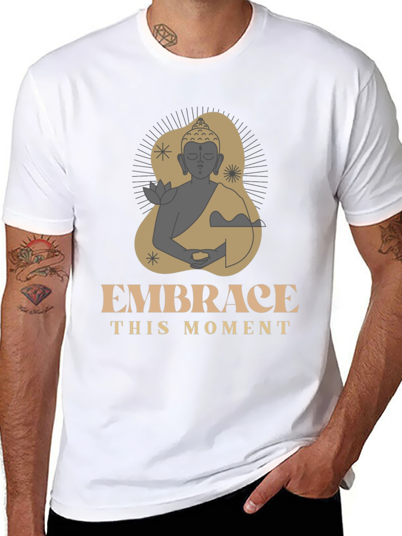 Embrace This Moment Buddha Graphic Tee