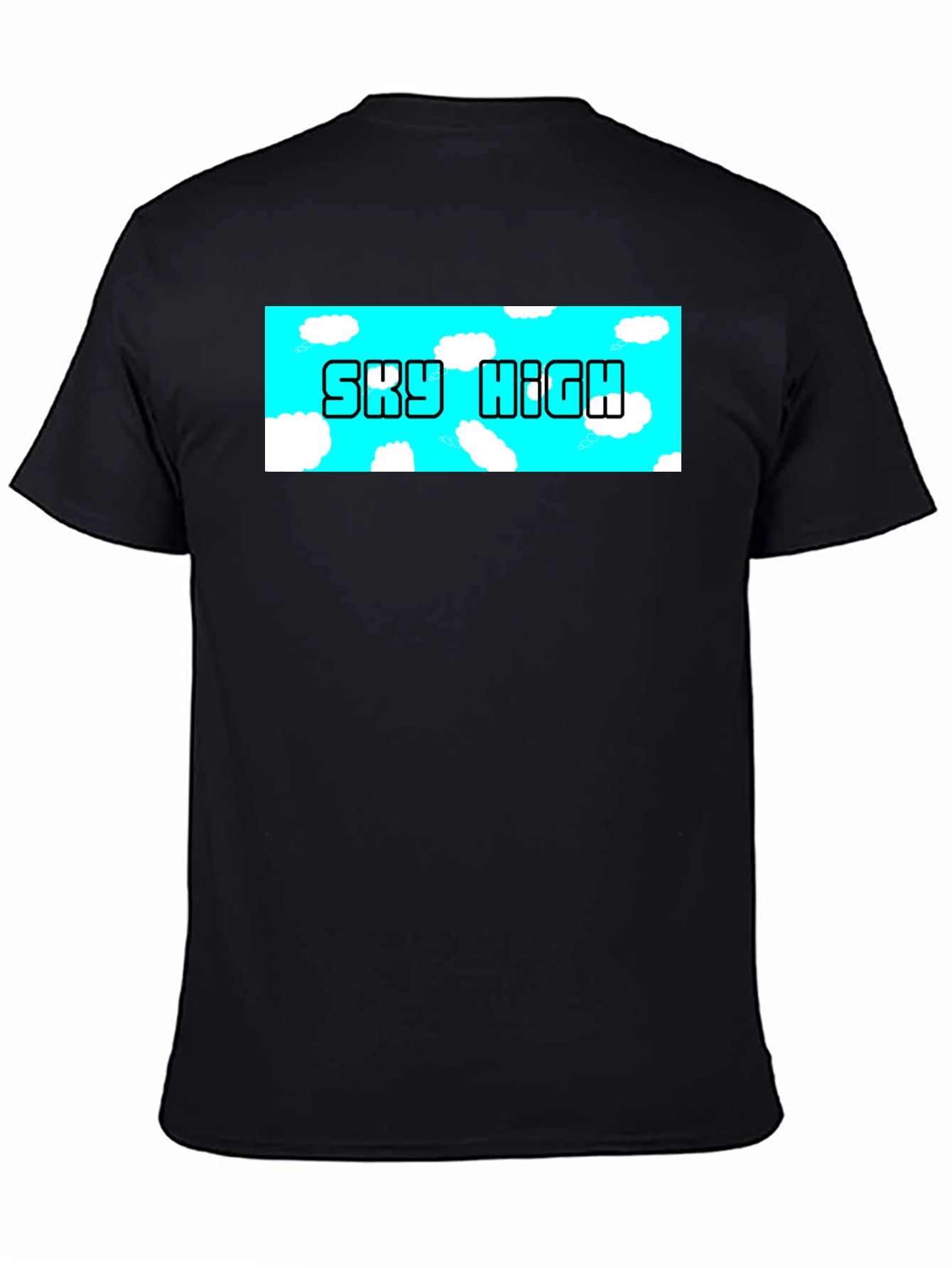 Sky High Graphic T-Shirt - Black