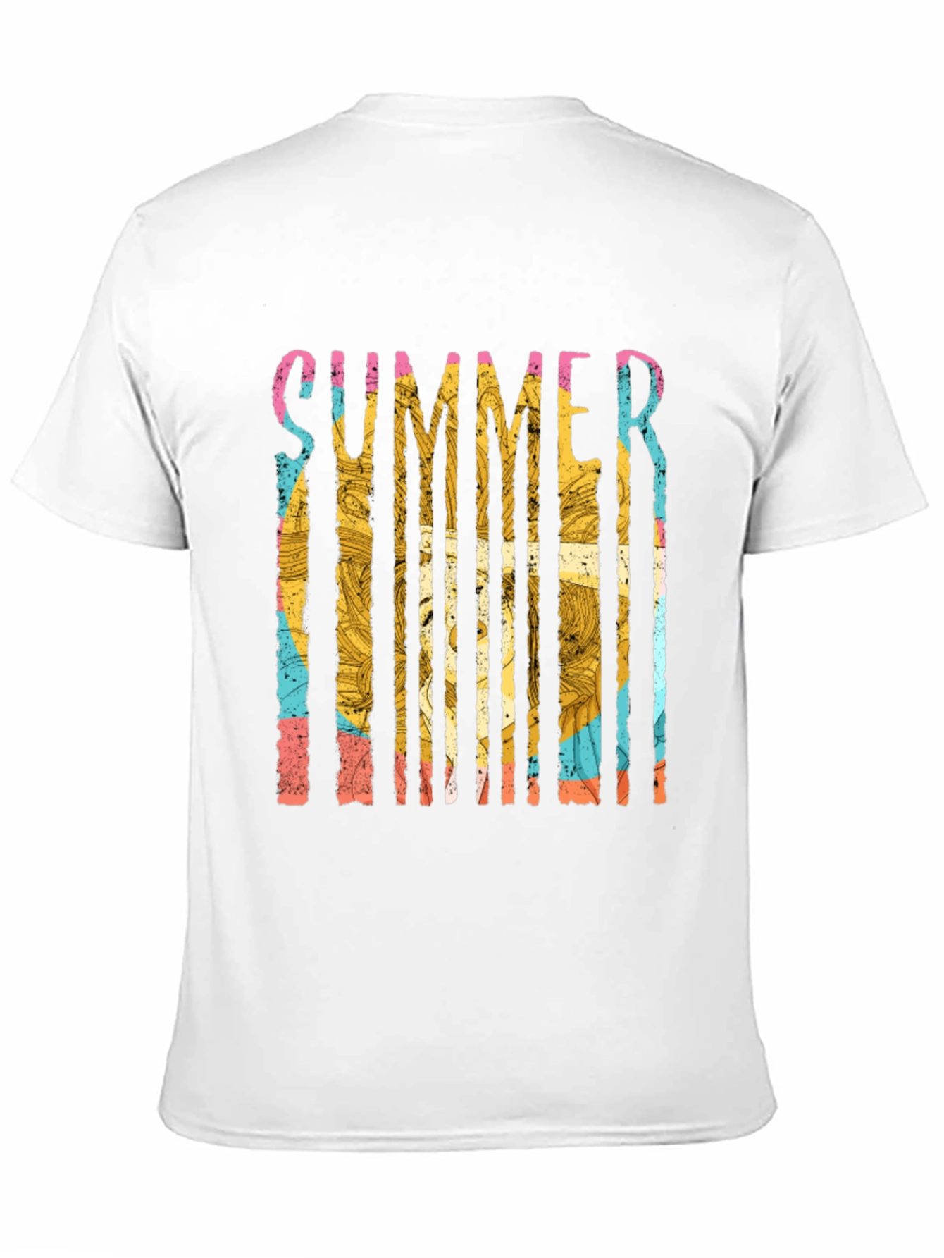 Summer Vibes Graphic Tee - Mens Black T-Shirt